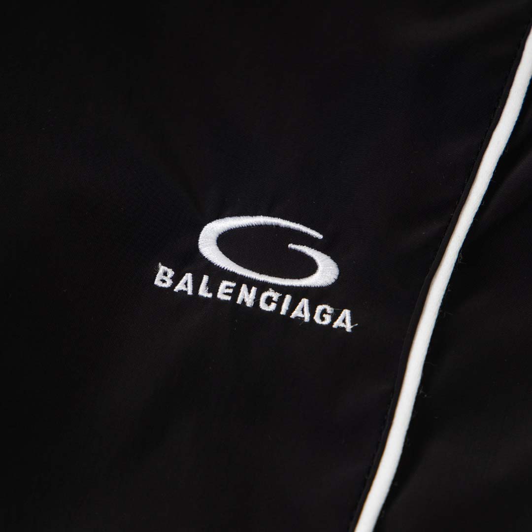 Balenciaga Black Large Tracksuit Pants - FashionPlug