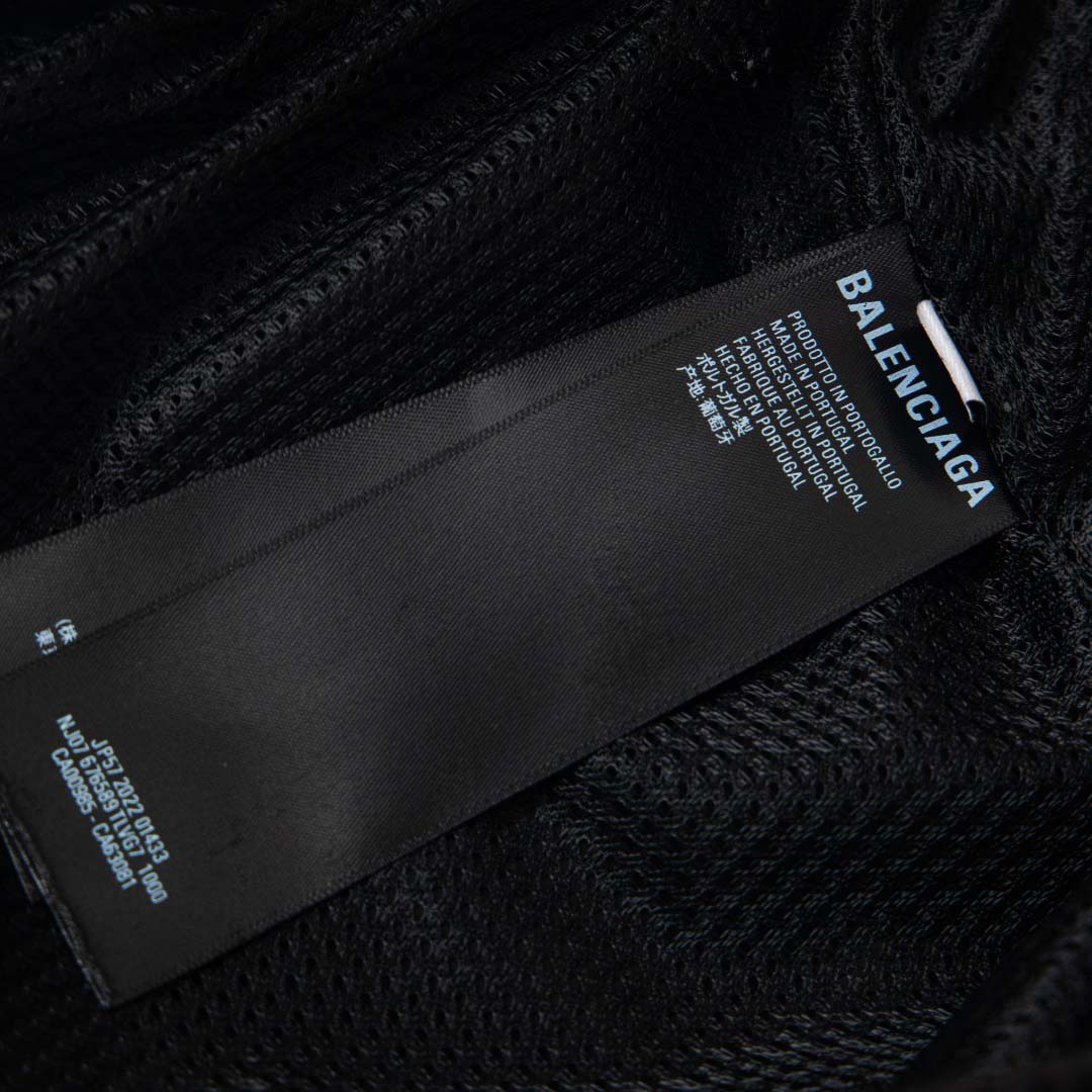 Balenciaga Black Large Tracksuit Pants - FashionPlug
