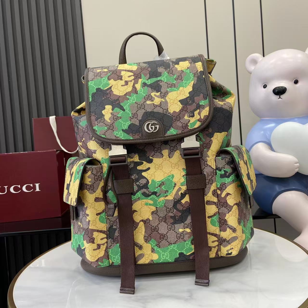 Gucci GG Large Backpack - FashionPlug