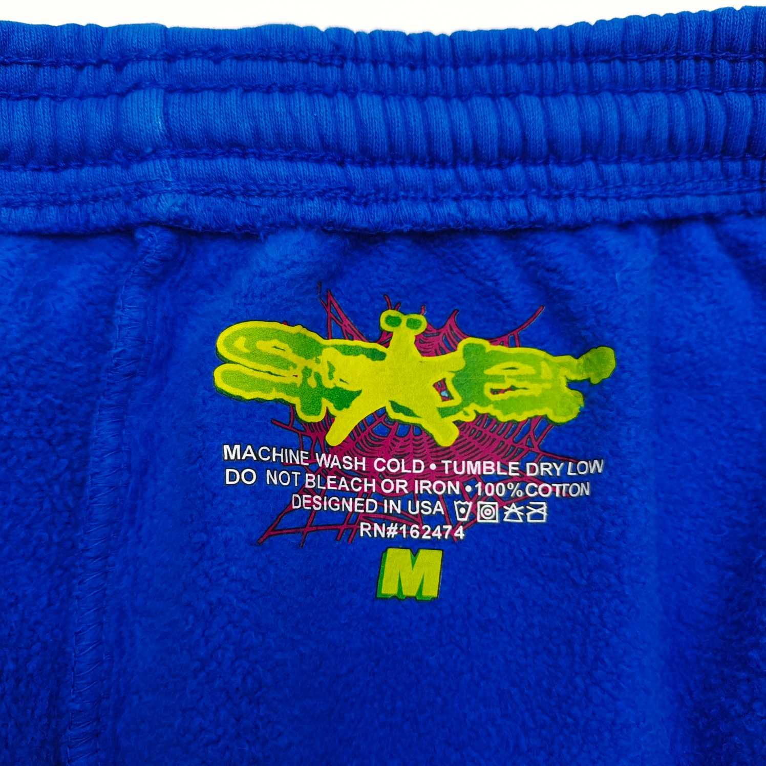 Sp5der P*NK V2 Sweatpant 'blue'  - FashionPlug