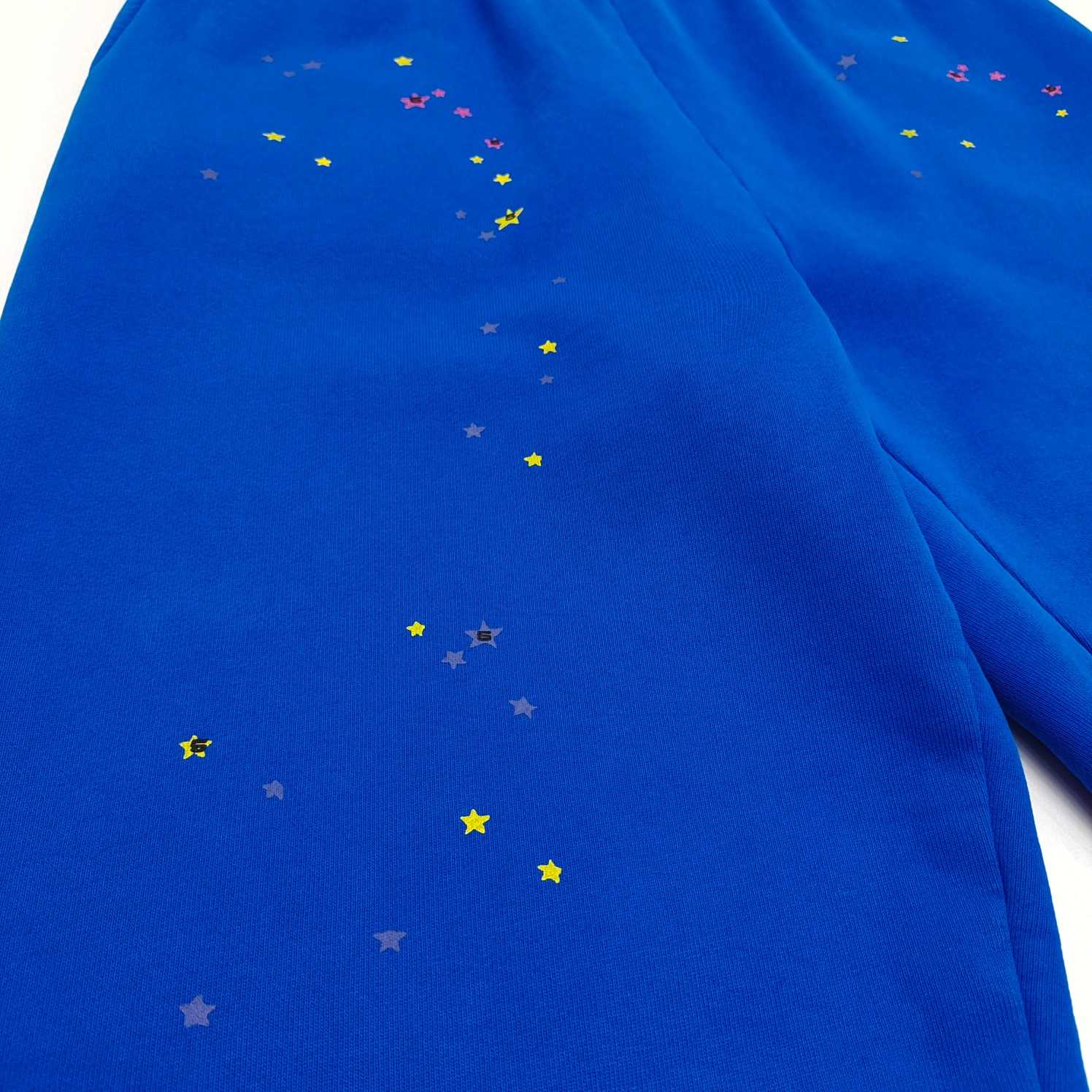 Sp5der P*NK V2 Sweatpant 'blue'  - FashionPlug