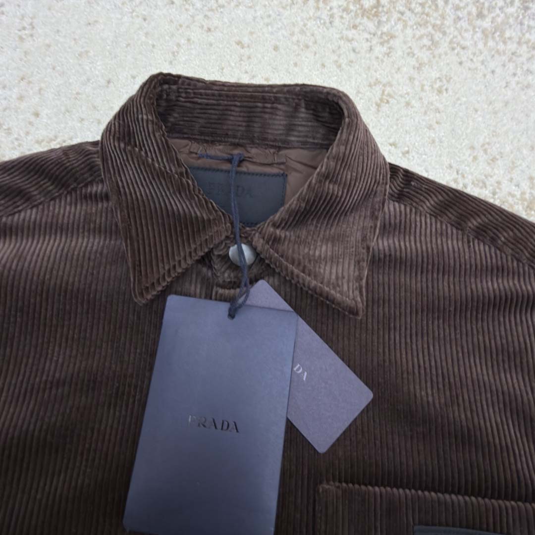 Prada Corduroy Shirt - FashionPlug