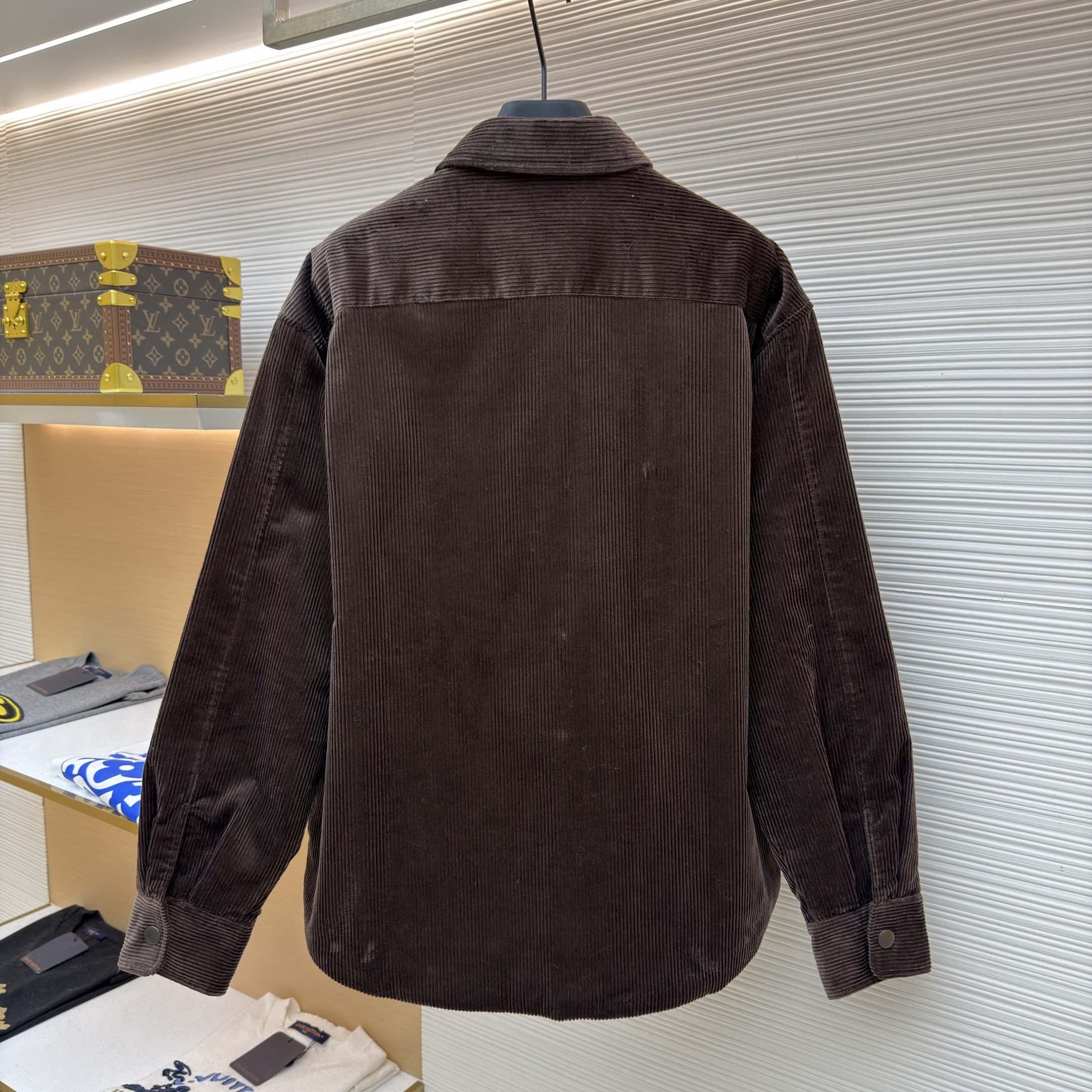 Prada Corduroy Shirt - FashionPlug