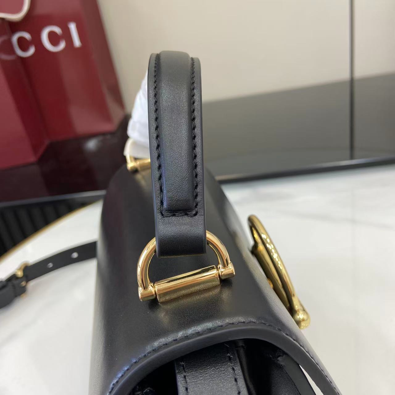 Gucci Siena Small Top Handle Bag - FashionPlug