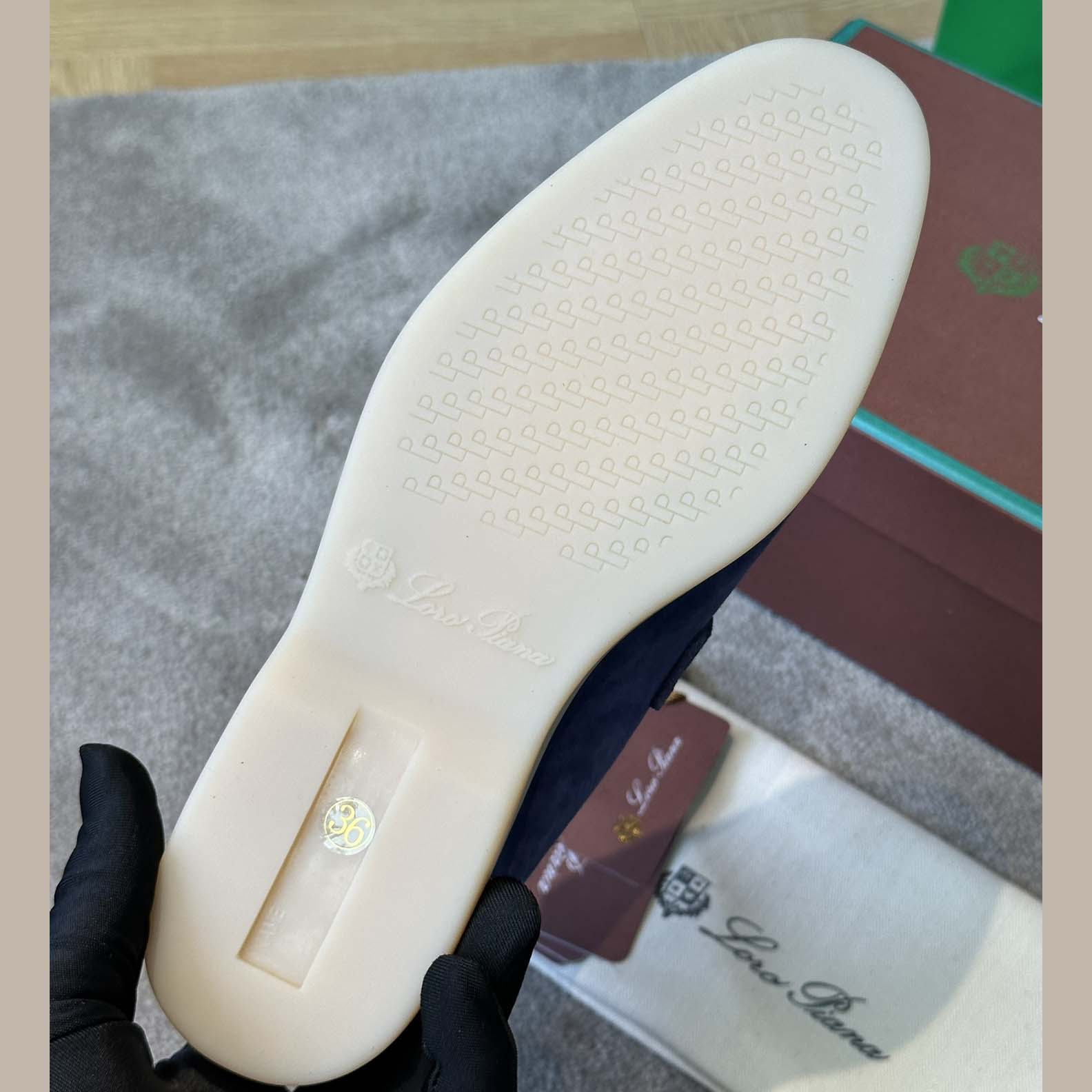 Loro Piana Summer Charms Walk loafers - FashionPlug