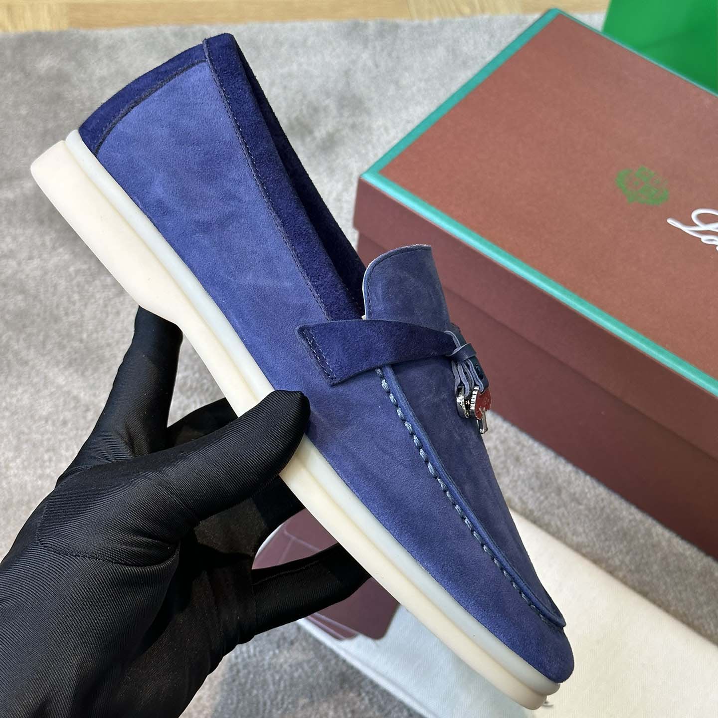 Loro Piana Summer Charms Walk loafers - FashionPlug