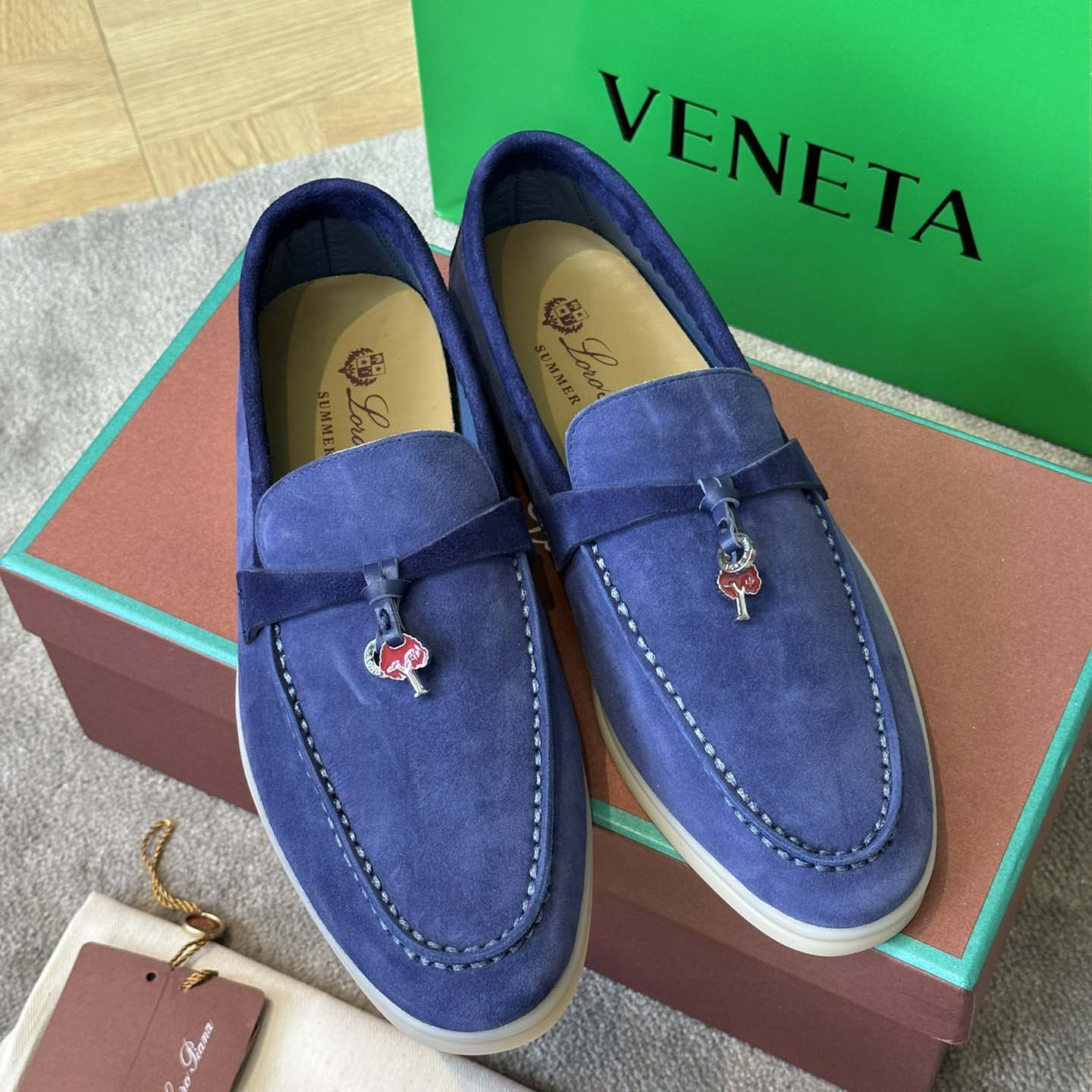 Loro Piana Summer Charms Walk loafers - FashionPlug