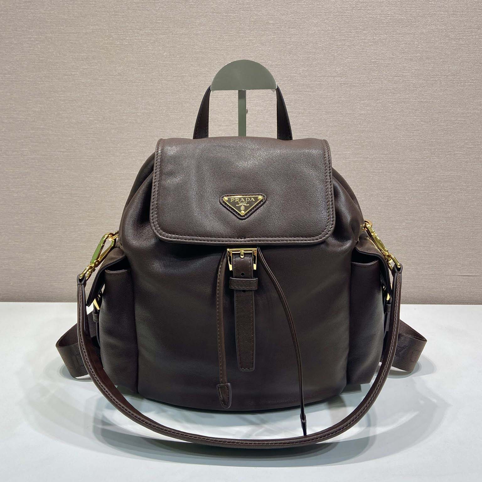 Prada Explore Medium Nappa Leather Backpack - FashionPlug