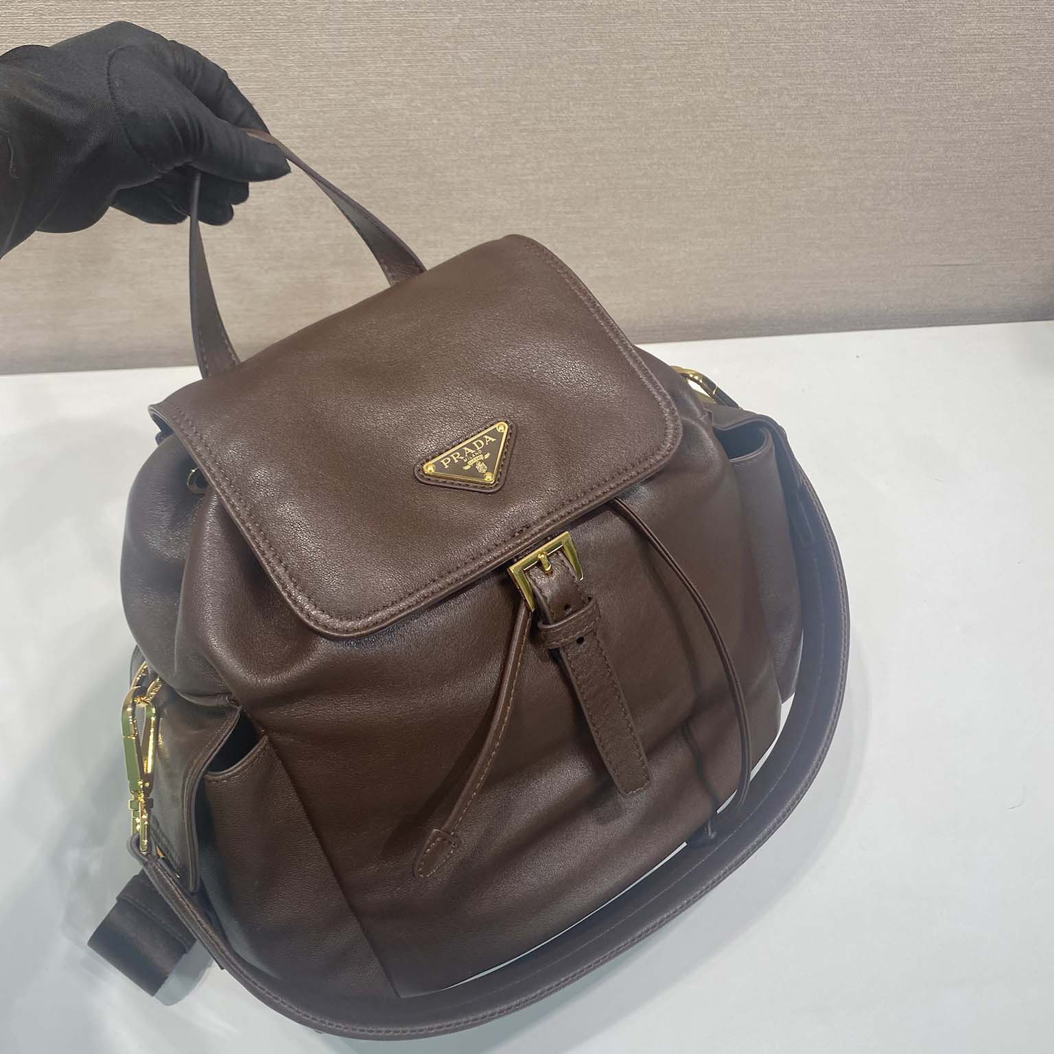 Prada Explore Medium Nappa Leather Backpack - FashionPlug