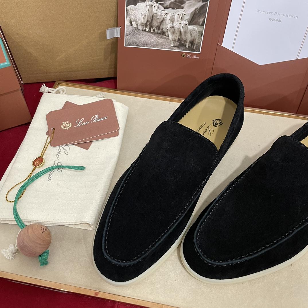  Loro Piana Summer Walk Loafers - FashionPlug