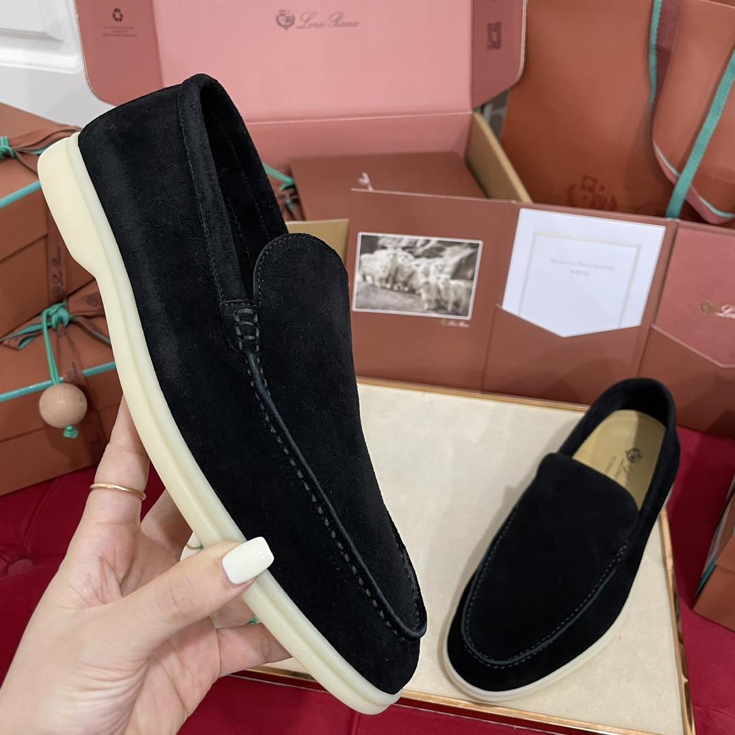  Loro Piana Summer Walk Loafers - FashionPlug