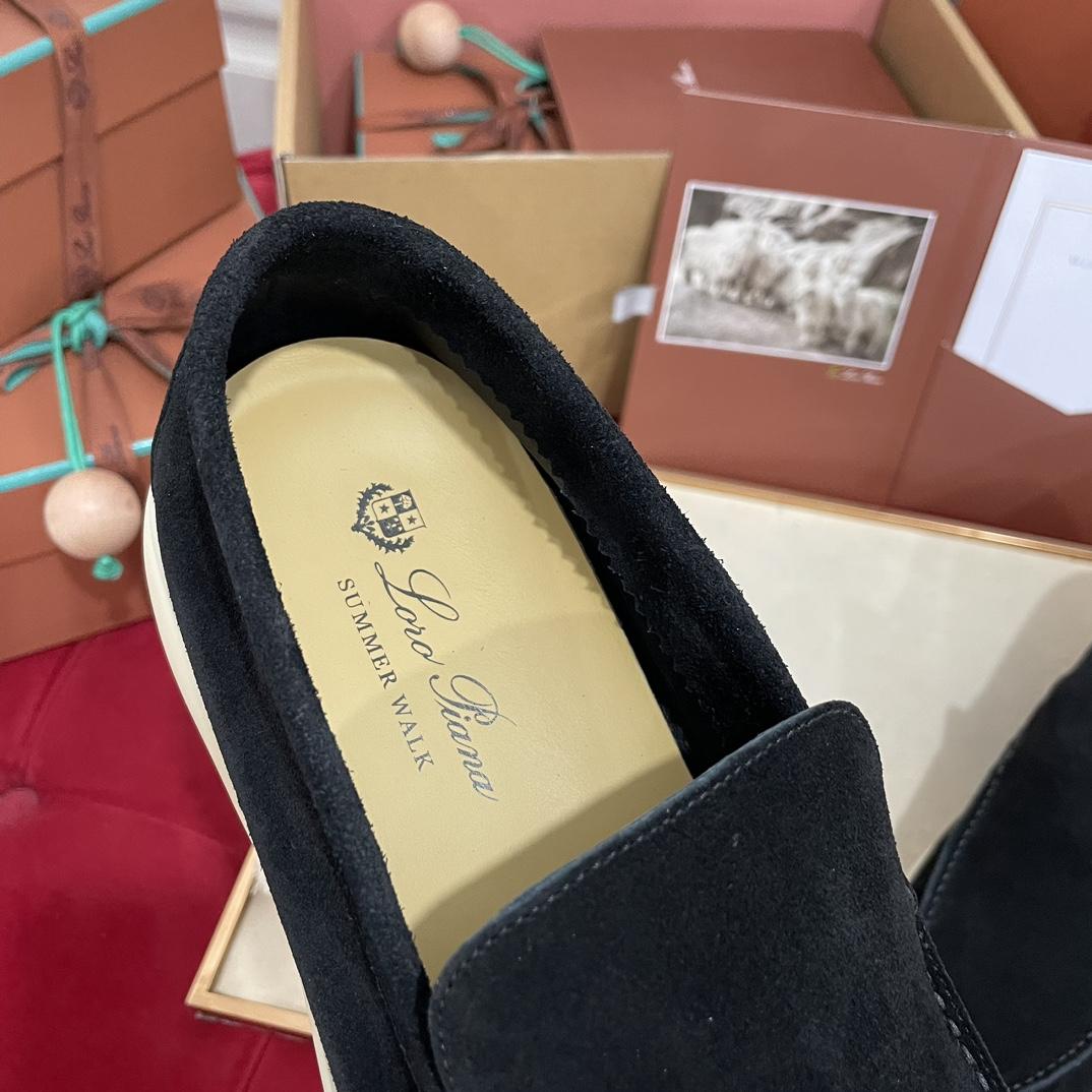  Loro Piana Summer Walk Loafers - FashionPlug