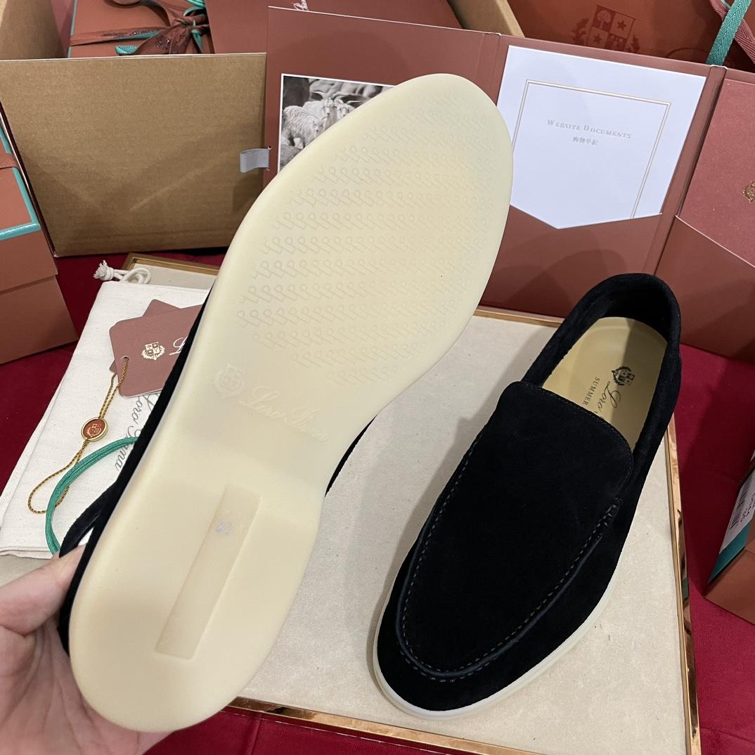  Loro Piana Summer Walk Loafers - FashionPlug