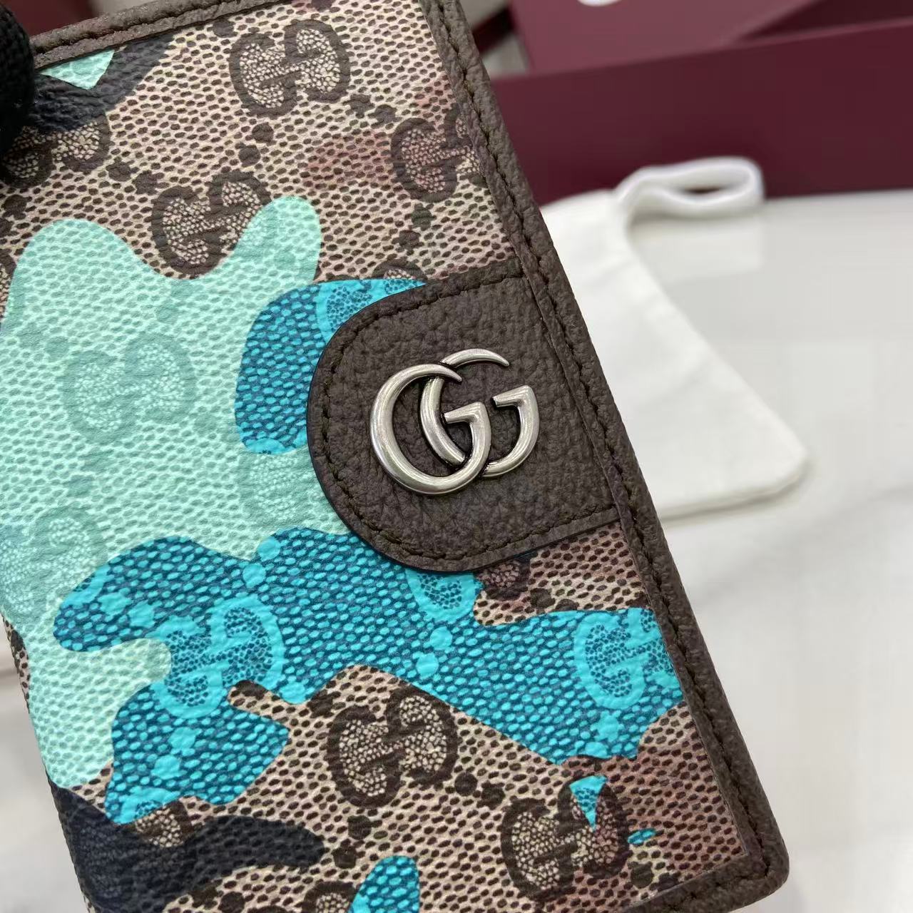 Gucci GG Long Card Case - FashionPlug