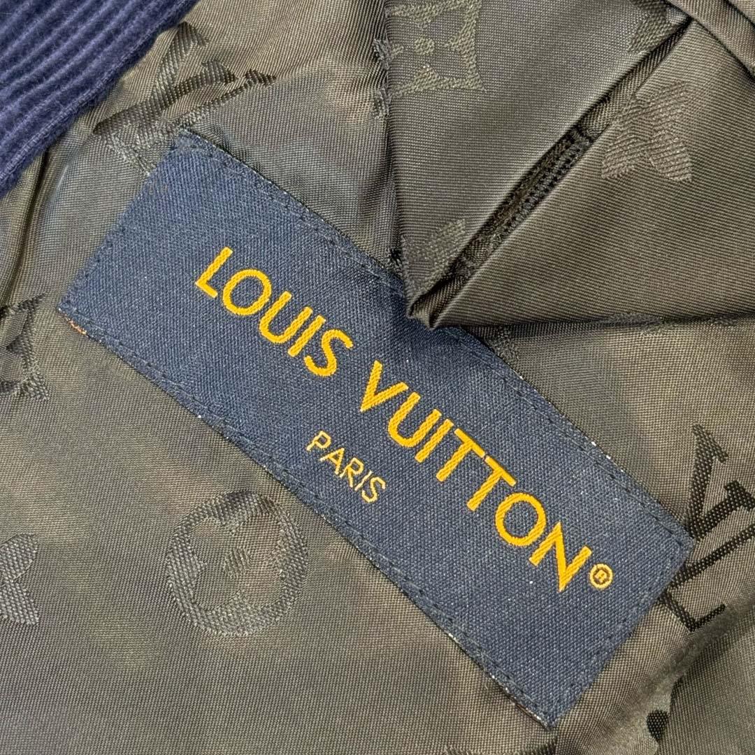 Louis Vuitton Corduroy Collarless Jacket - FashionPlug