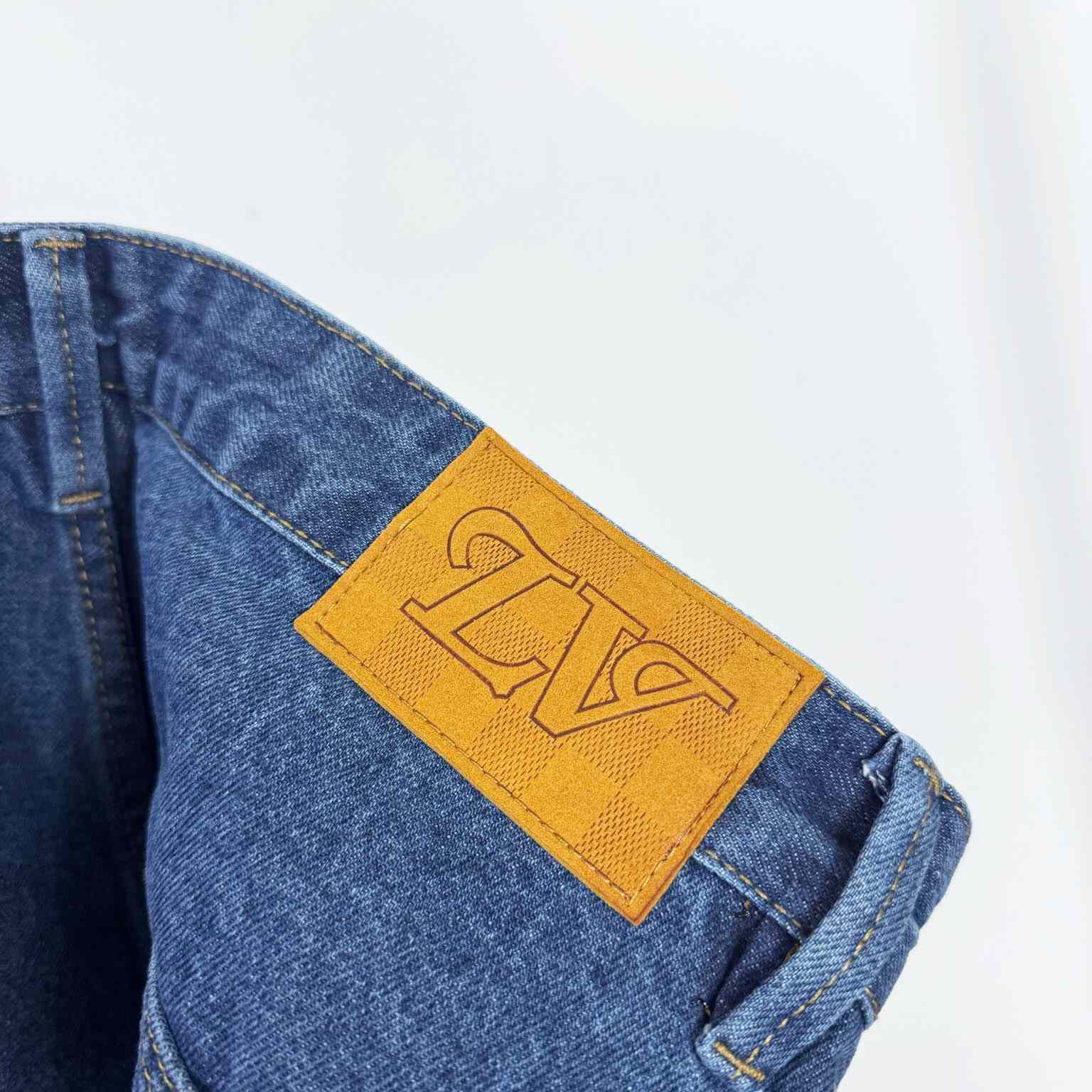 Louis Vuitton Monogram Denim Workwear Pants - FashionPlug