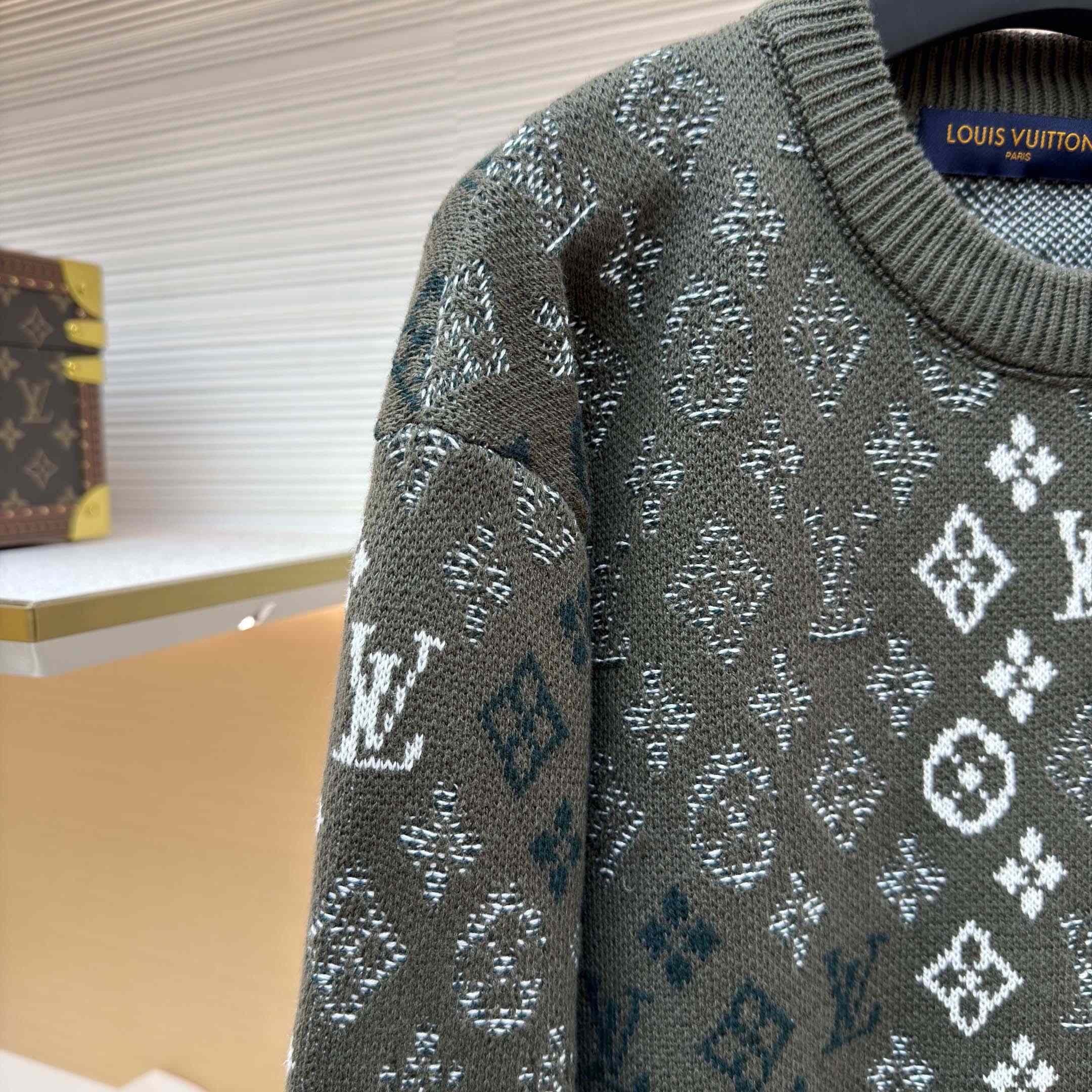 Louis Vuitton Monogram Sweater - FashionPlug