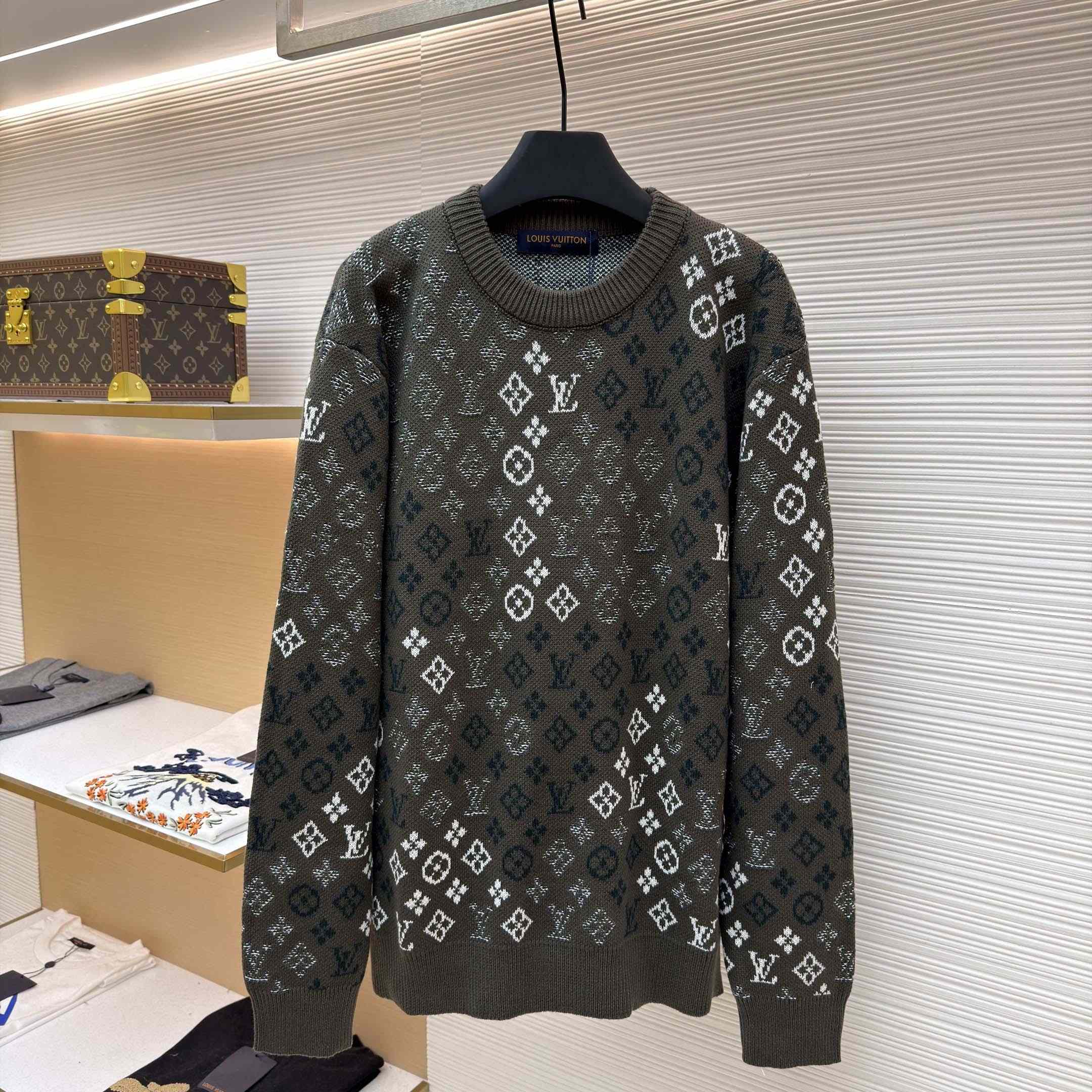 Louis Vuitton Monogram Sweater - FashionPlug
