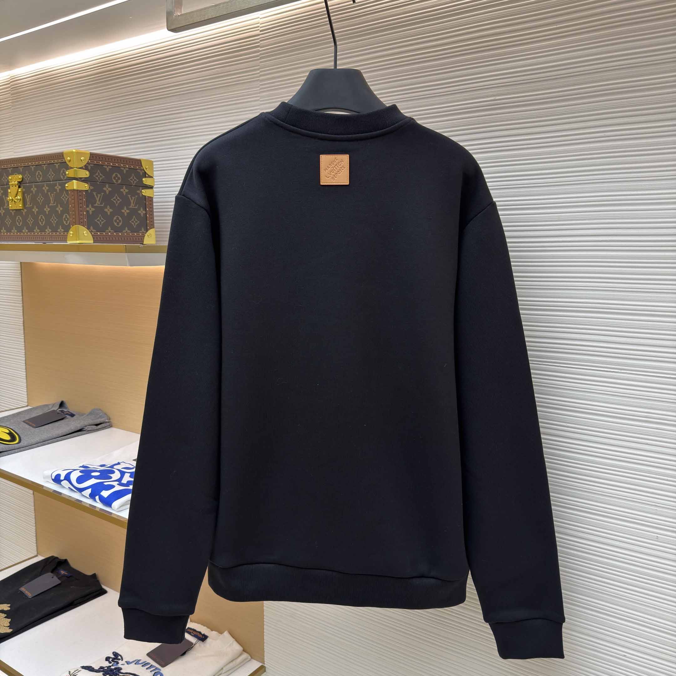 Louis Vuitton Embroidered Long-Sleeved Sweatshirt  - FashionPlug