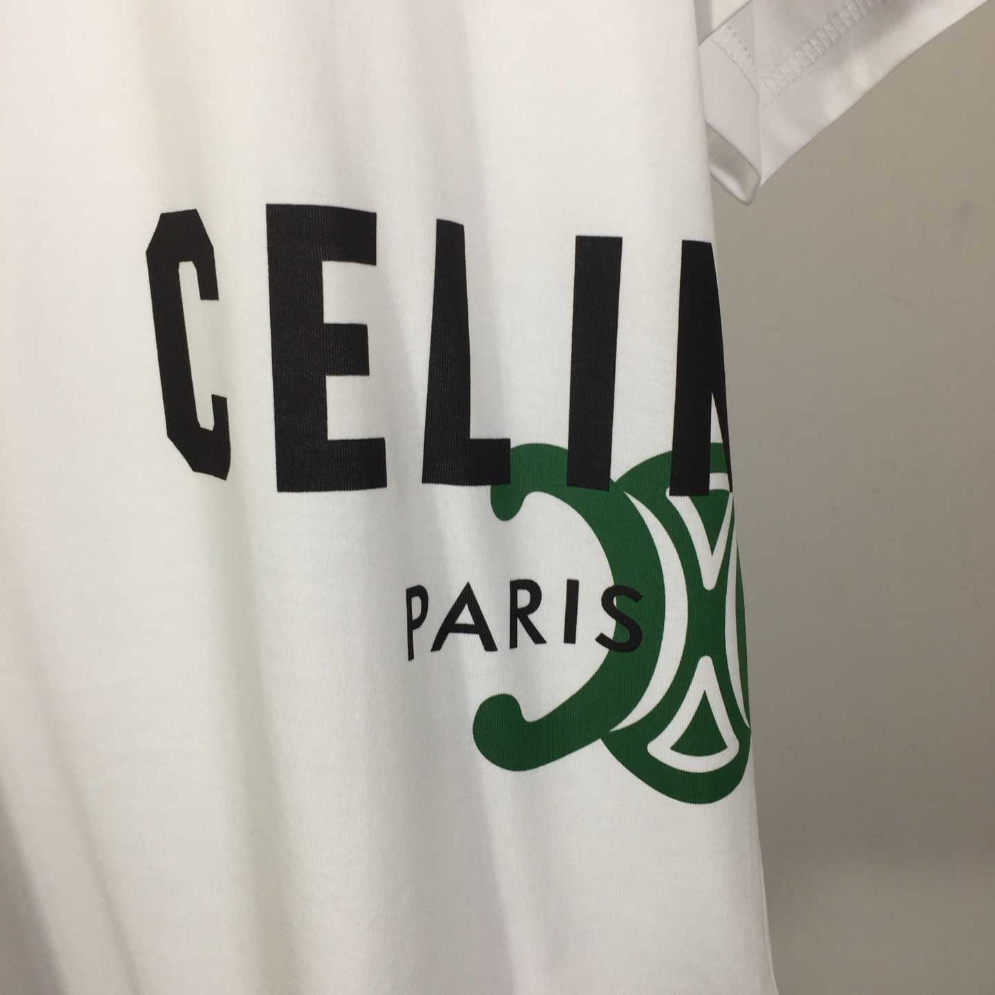 Celine T-shirt In Cotton Jersey - FashionPlug
