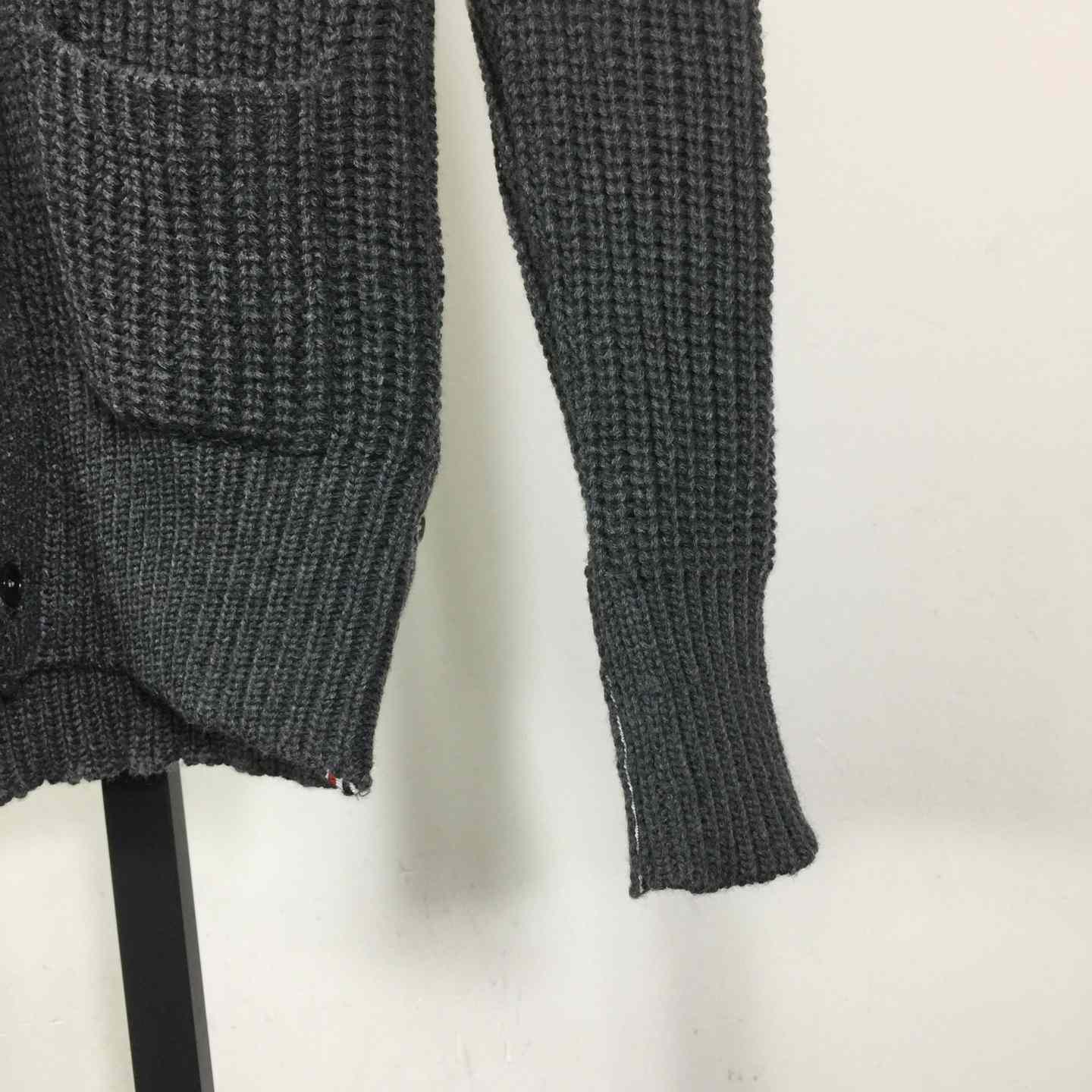Thom Browne 4-Bar Cardigan - FashionPlug