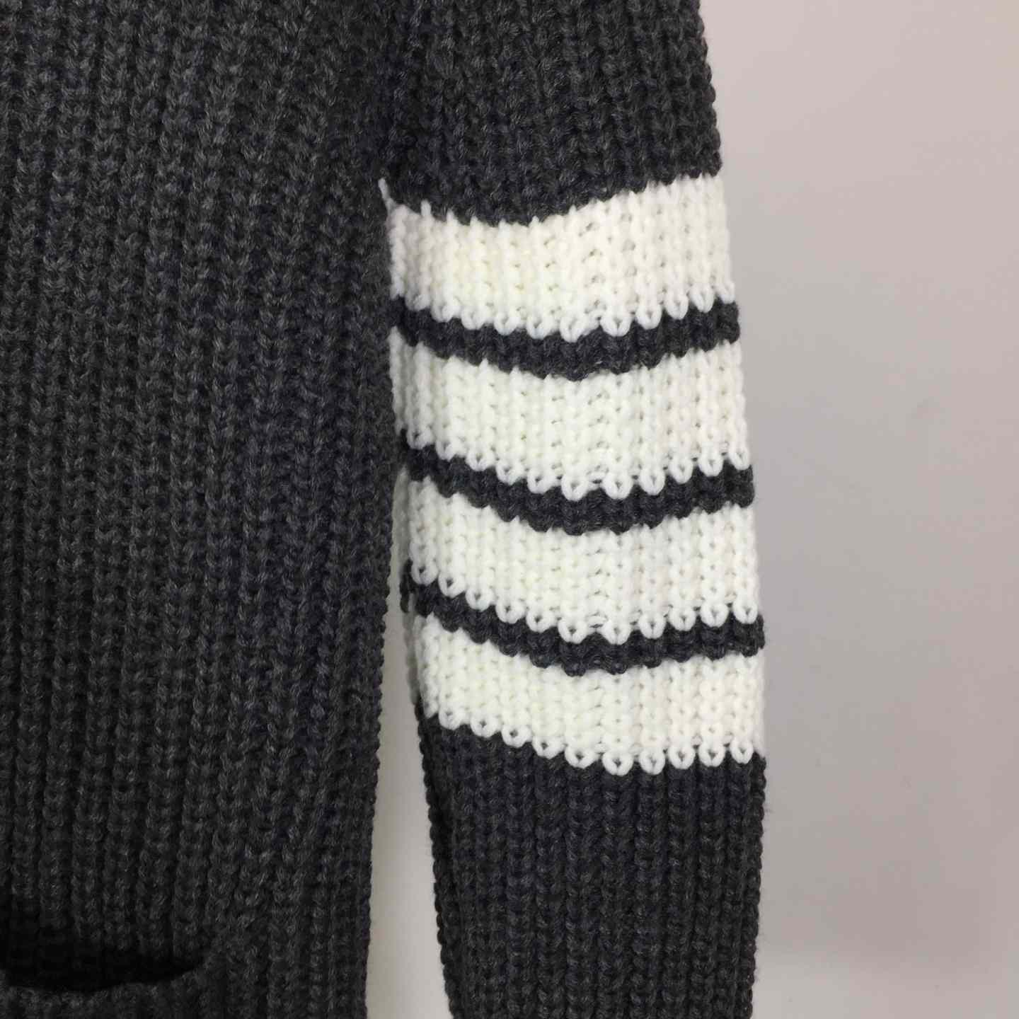 Thom Browne 4-Bar Cardigan - FashionPlug