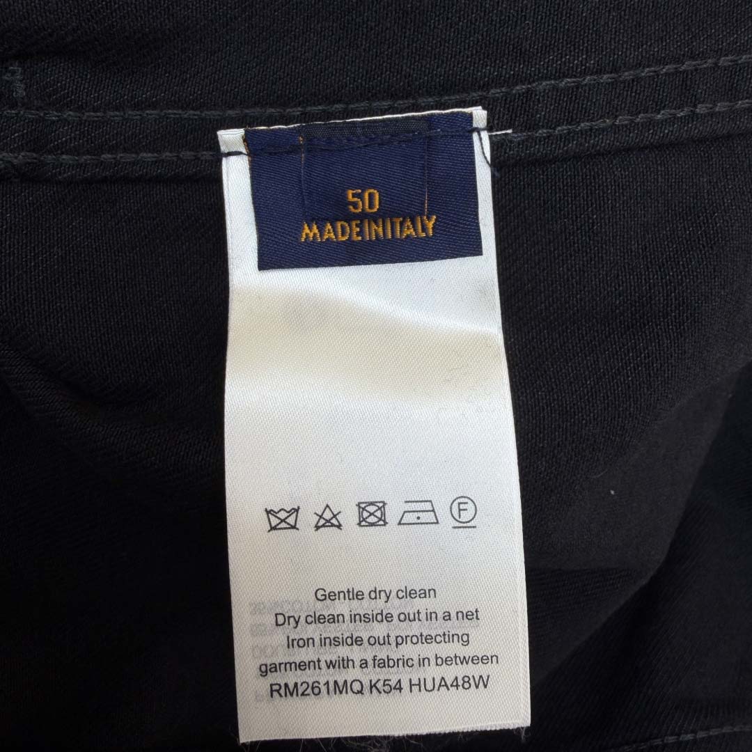 Louis Vuitton Monogram Destroy Denim Trucker Jacket - FashionPlug