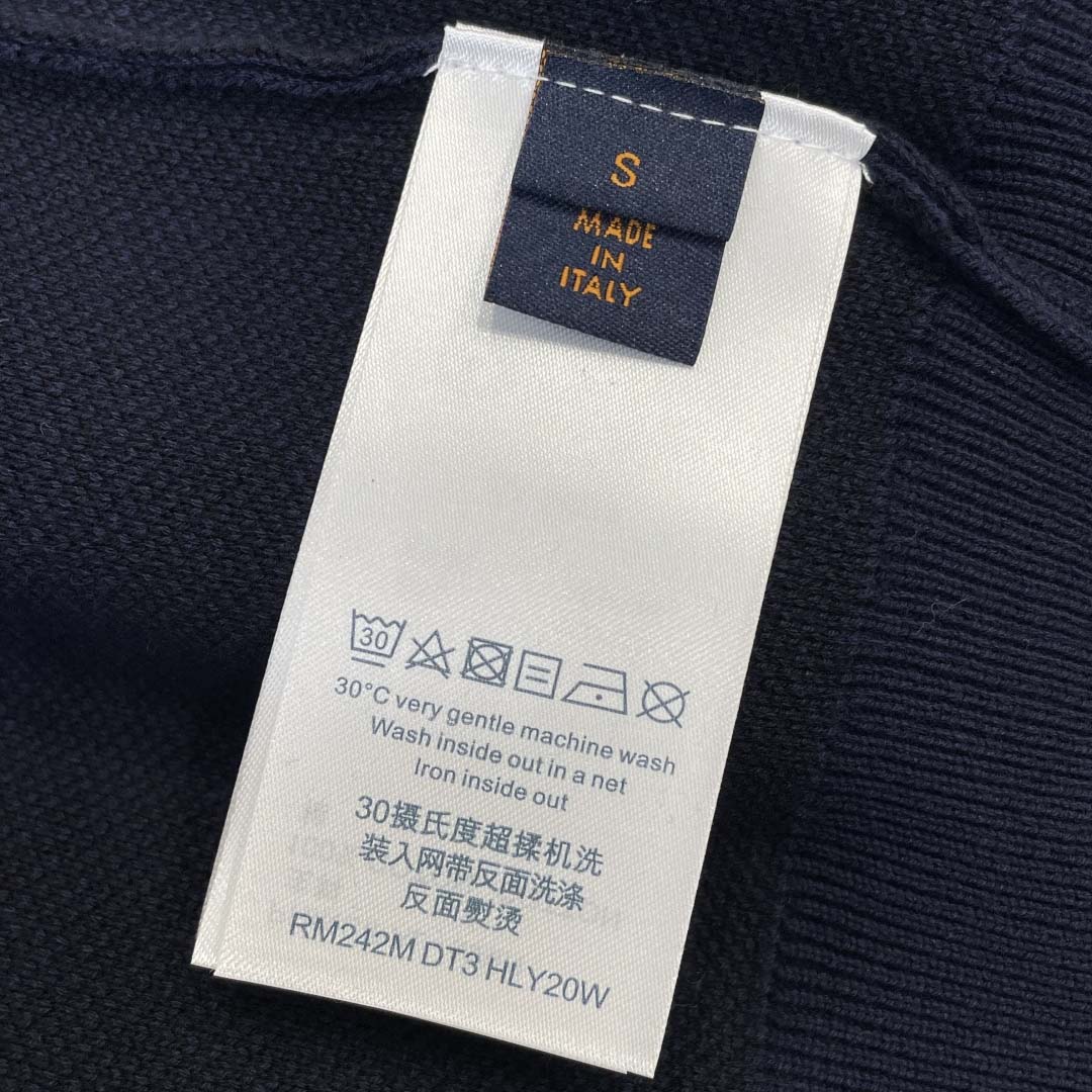 Louis Vuitton LV Blason Long-Sleeved Crewneck - FashionPlug