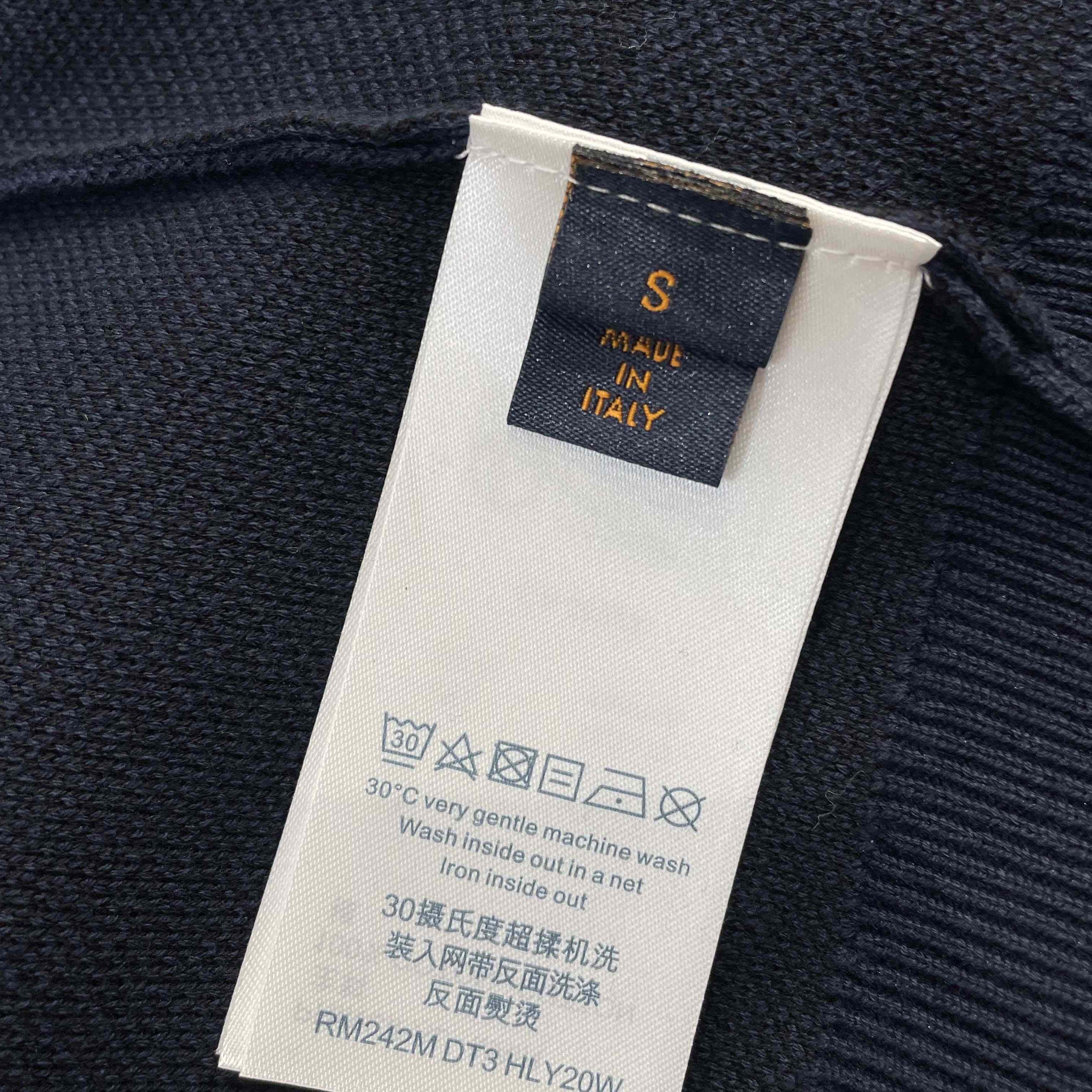 Louis Vuitton LV Blason Long-Sleeved Crewneck - FashionPlug