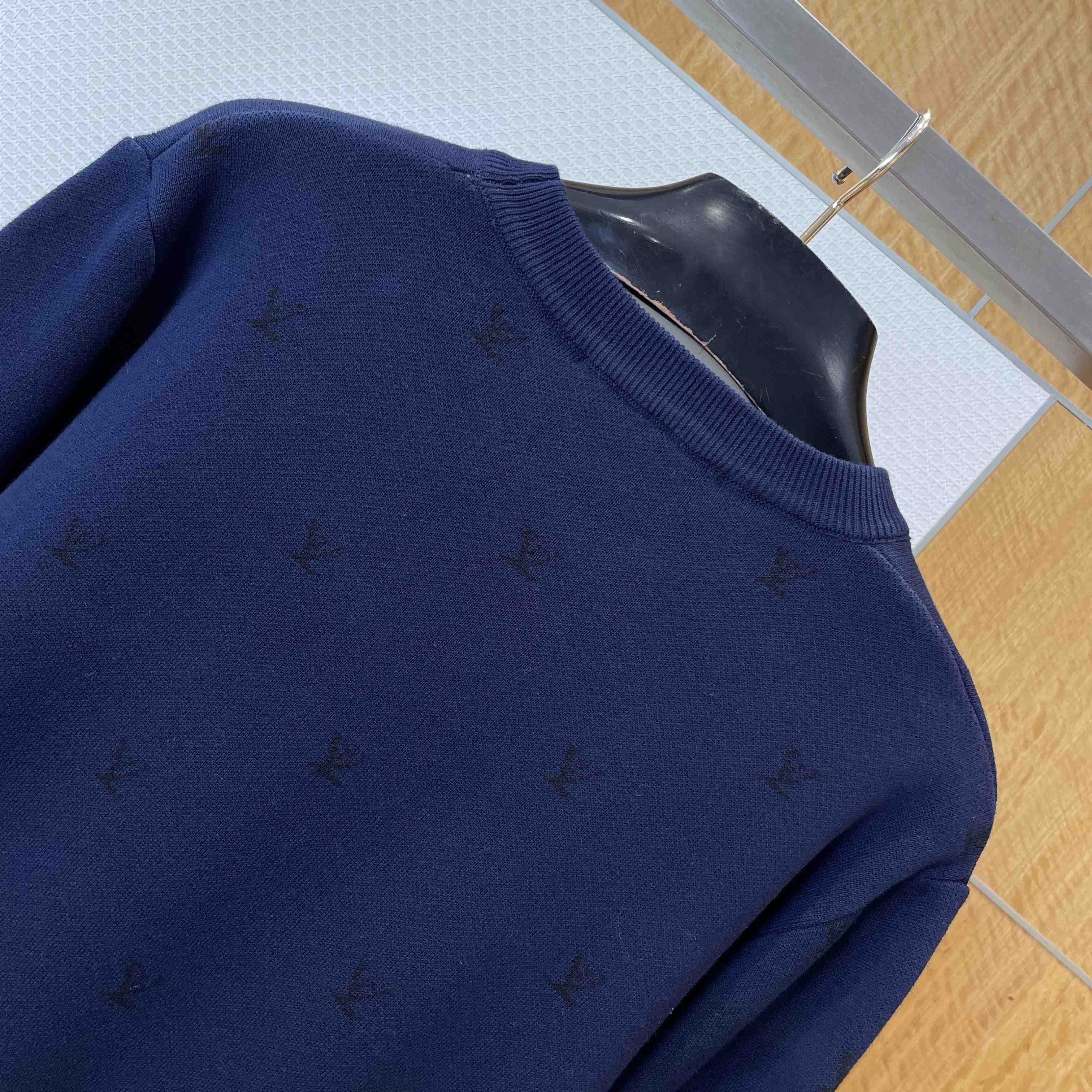Louis Vuitton LV Blason Long-Sleeved Crewneck - FashionPlug