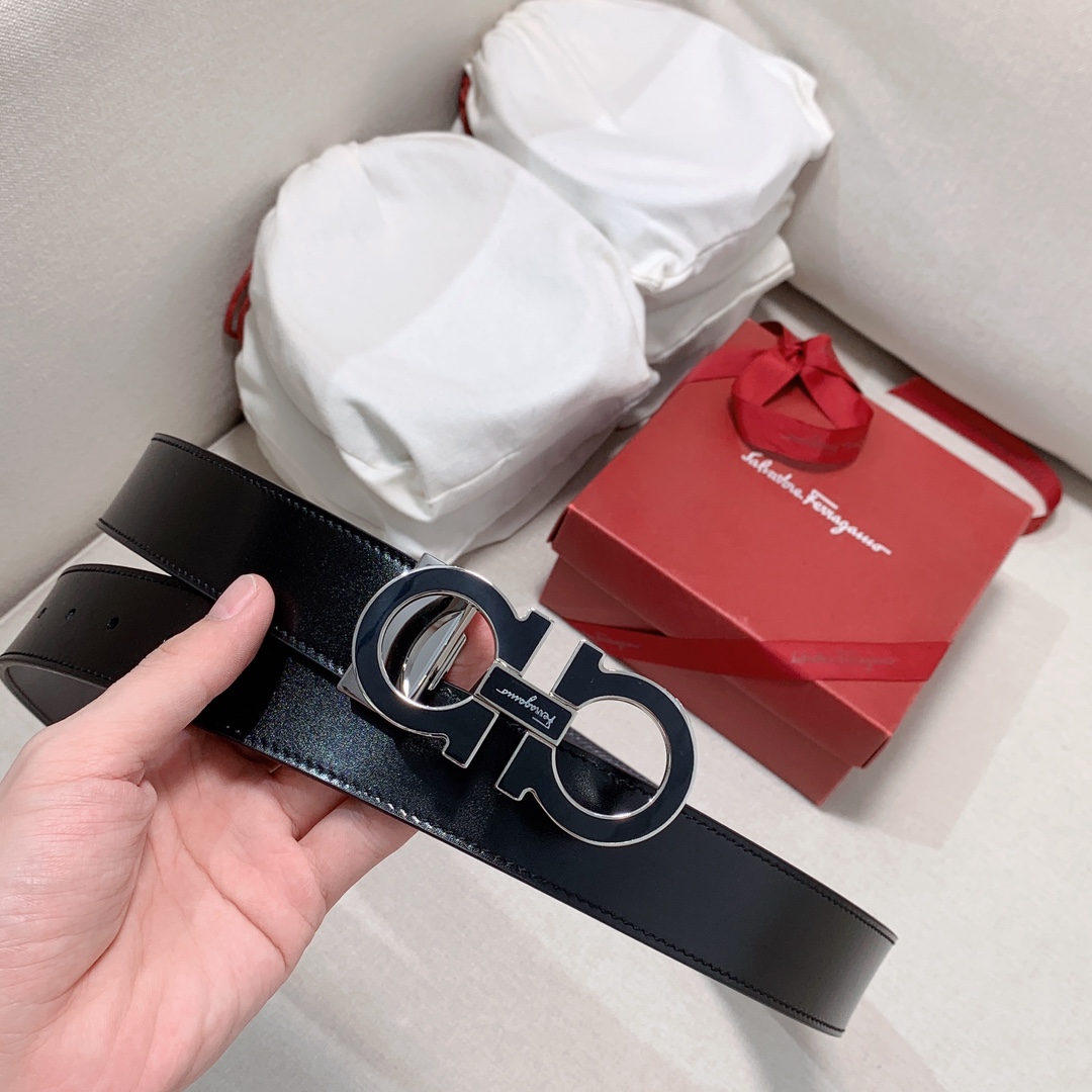 Ferragamo Leather Belt - FashionPlug