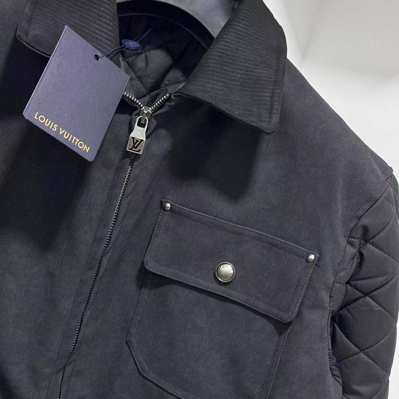 Louis Vuitton Mix Leather Workwear Blouson - FashionPlug