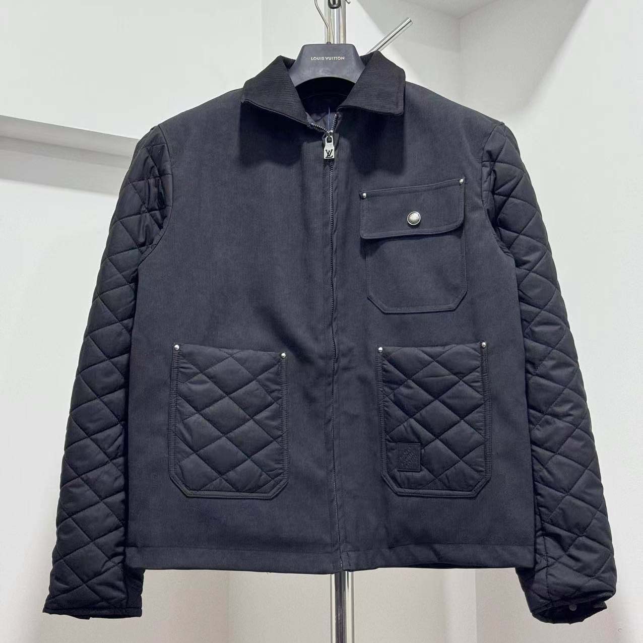 Louis Vuitton Mix Leather Workwear Blouson - FashionPlug