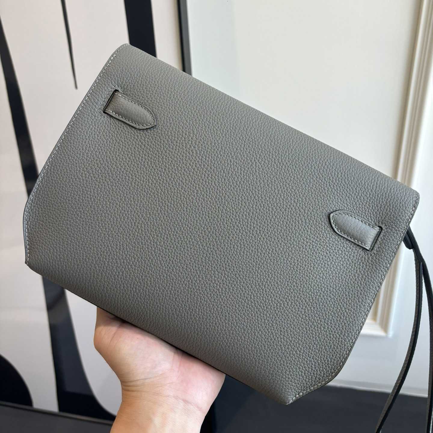 Hermes Kelly Depeches 25 Pouch - FashionPlug