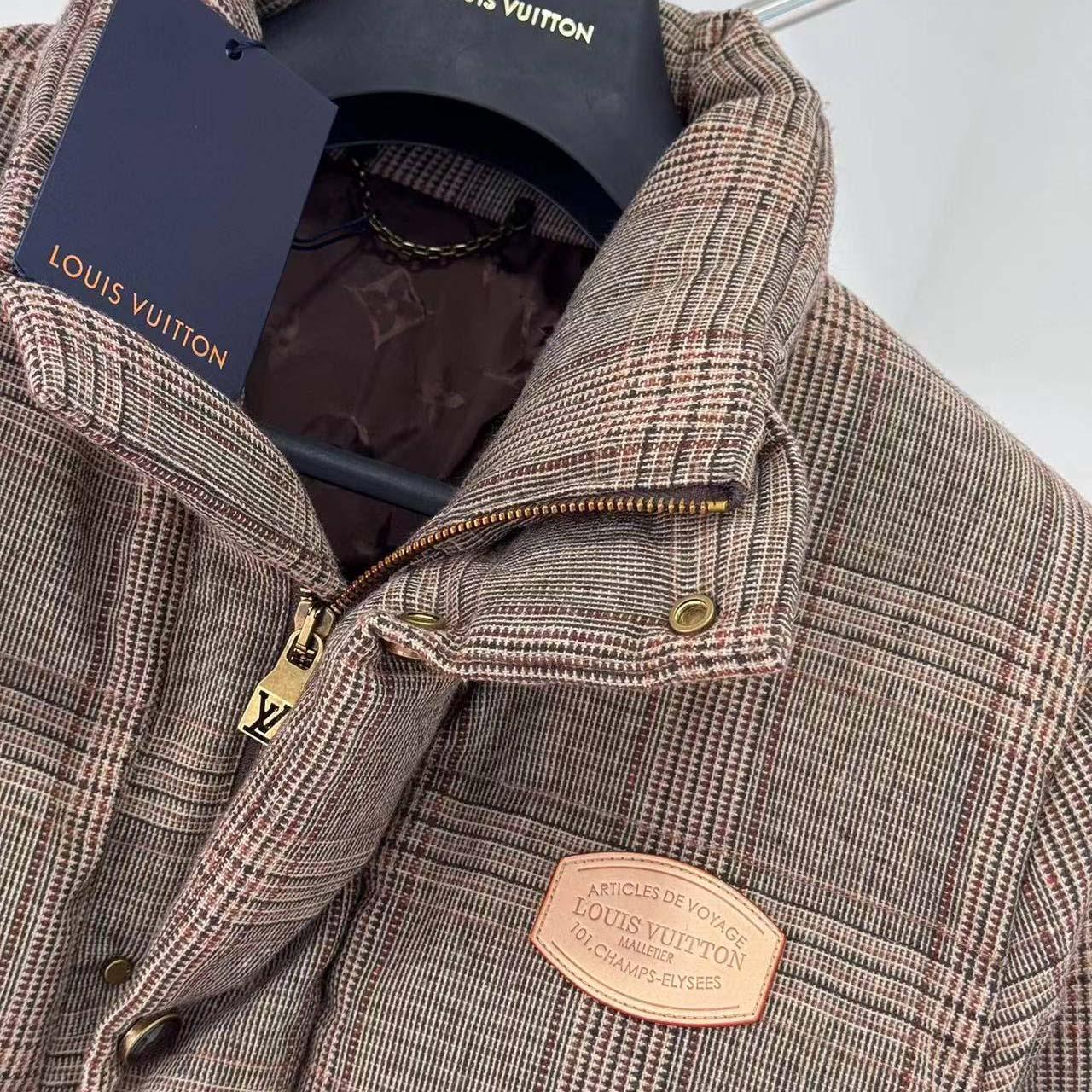 Louis Vuitton Tweed Down Blouson - FashionPlug