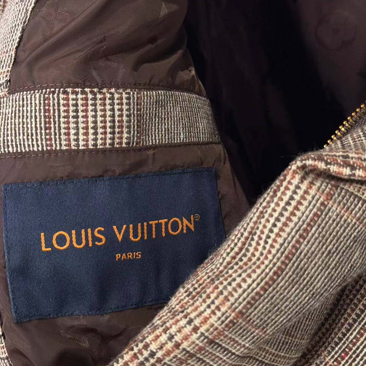 Louis Vuitton Tweed Down Blouson - FashionPlug