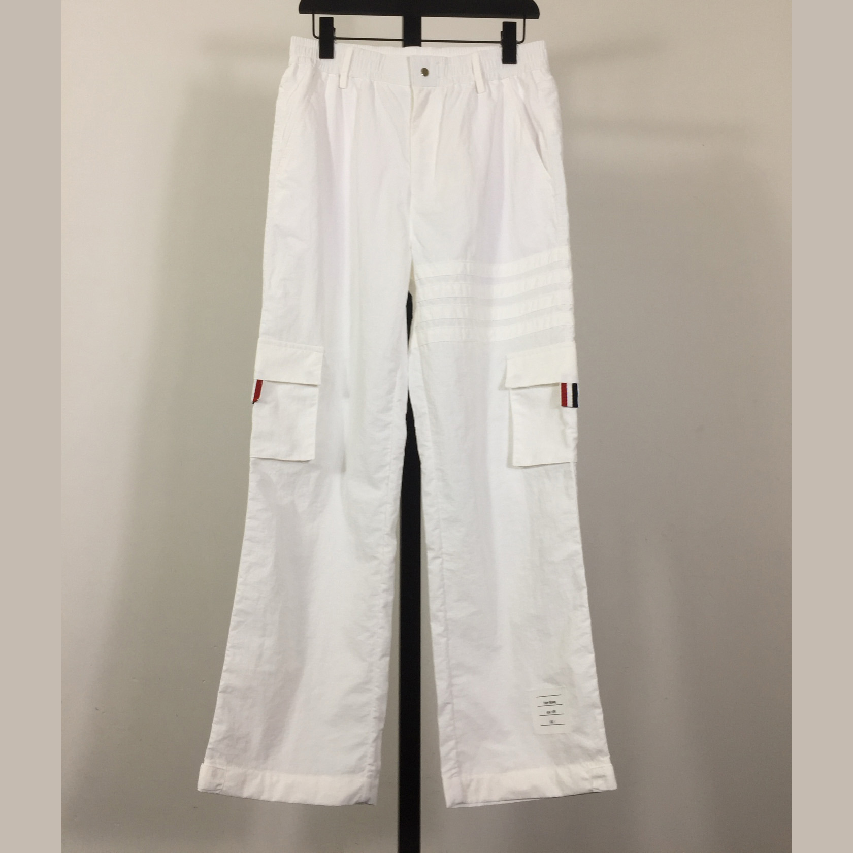 Thom Browne Cotton Pants - FashionPlug