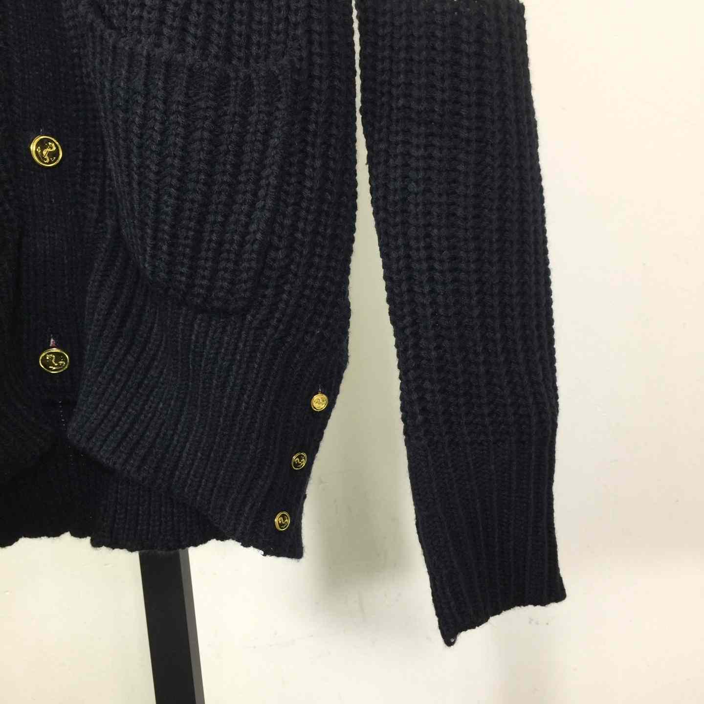 Thom Browne 4-Bar Cardigan - FashionPlug