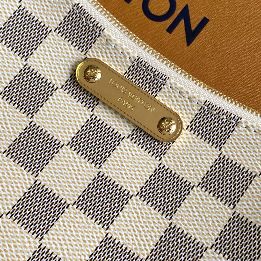 Louis Vuitton Pochette Liv Damier Azur   N00228 - FashionPlug