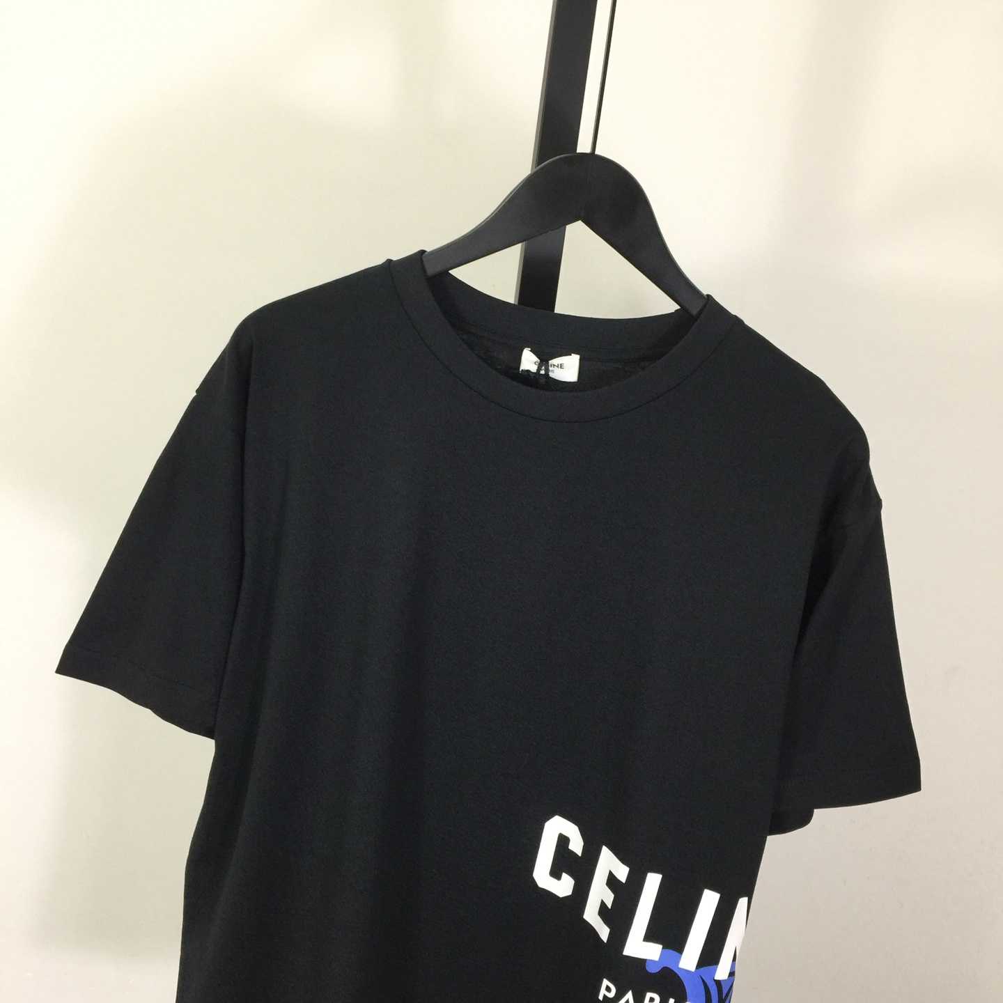 Celine T-shirt In Cotton Jersey - FashionPlug