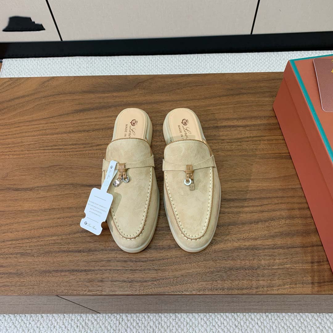  Loro Piana Summer Charms Walk babouche loafer  - FashionPlug