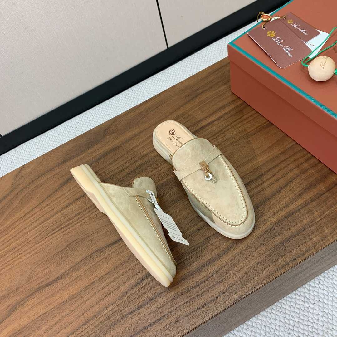  Loro Piana Summer Charms Walk babouche loafer  - FashionPlug