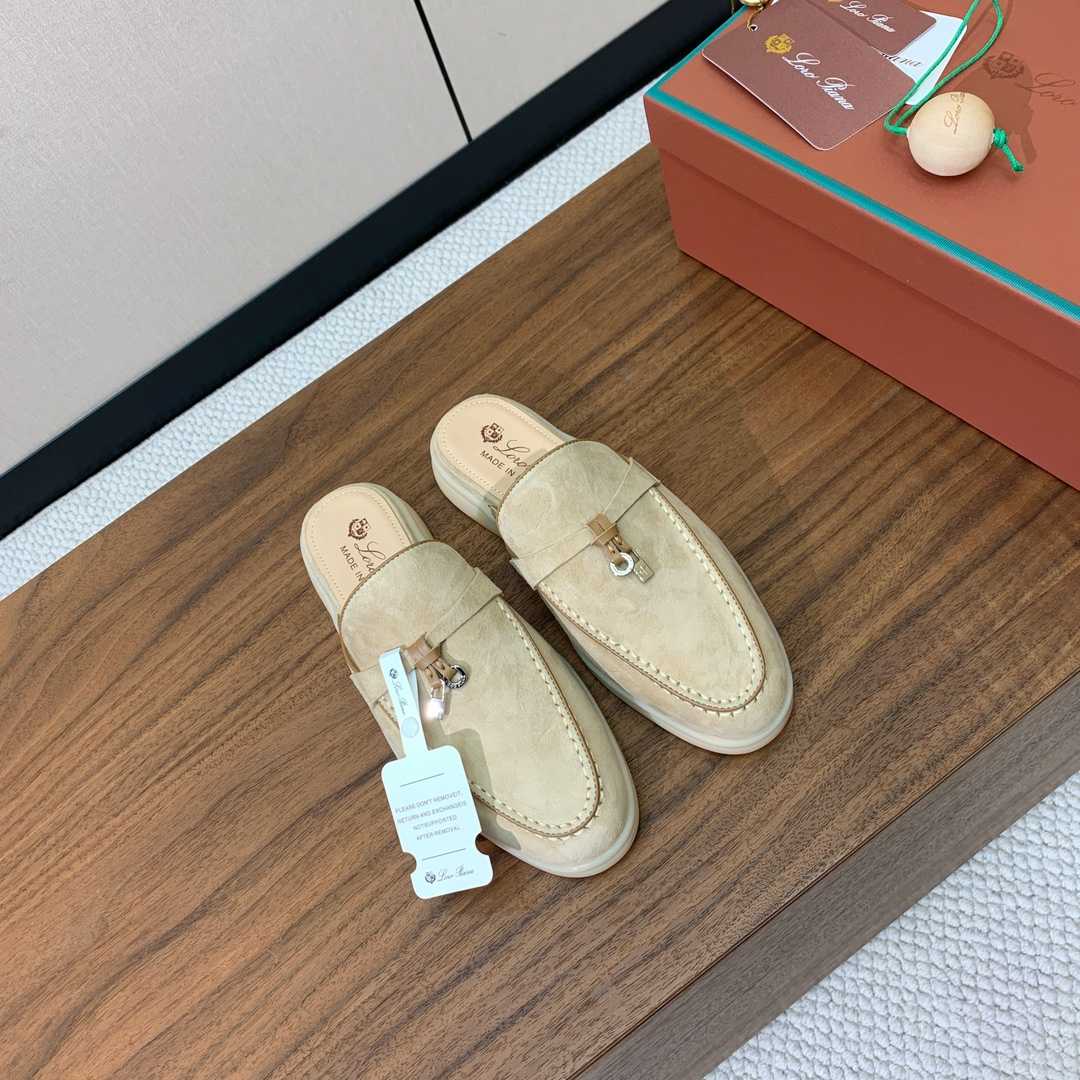  Loro Piana Summer Charms Walk babouche loafer  - FashionPlug