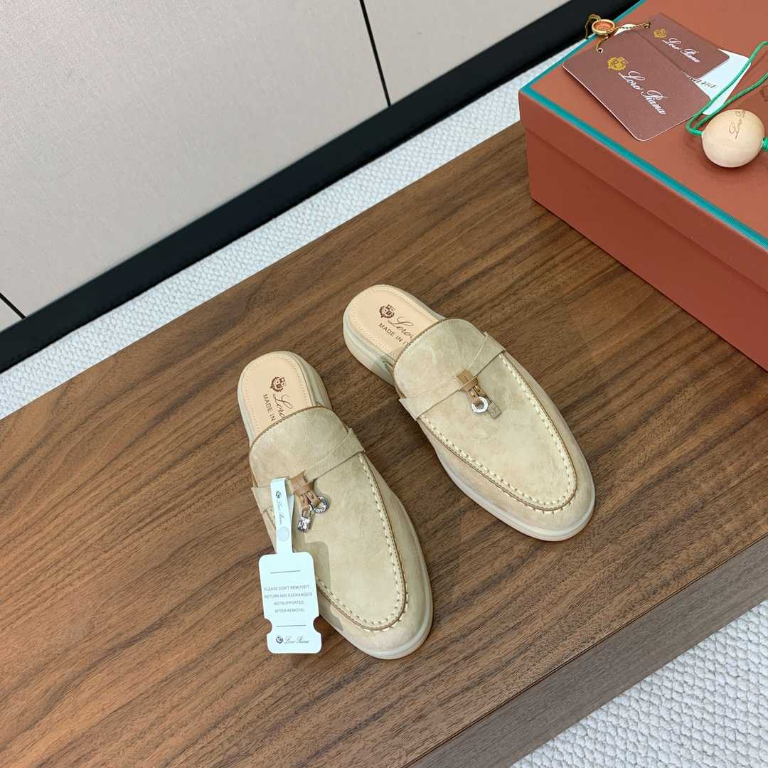  Loro Piana Summer Charms Walk babouche loafer  - FashionPlug