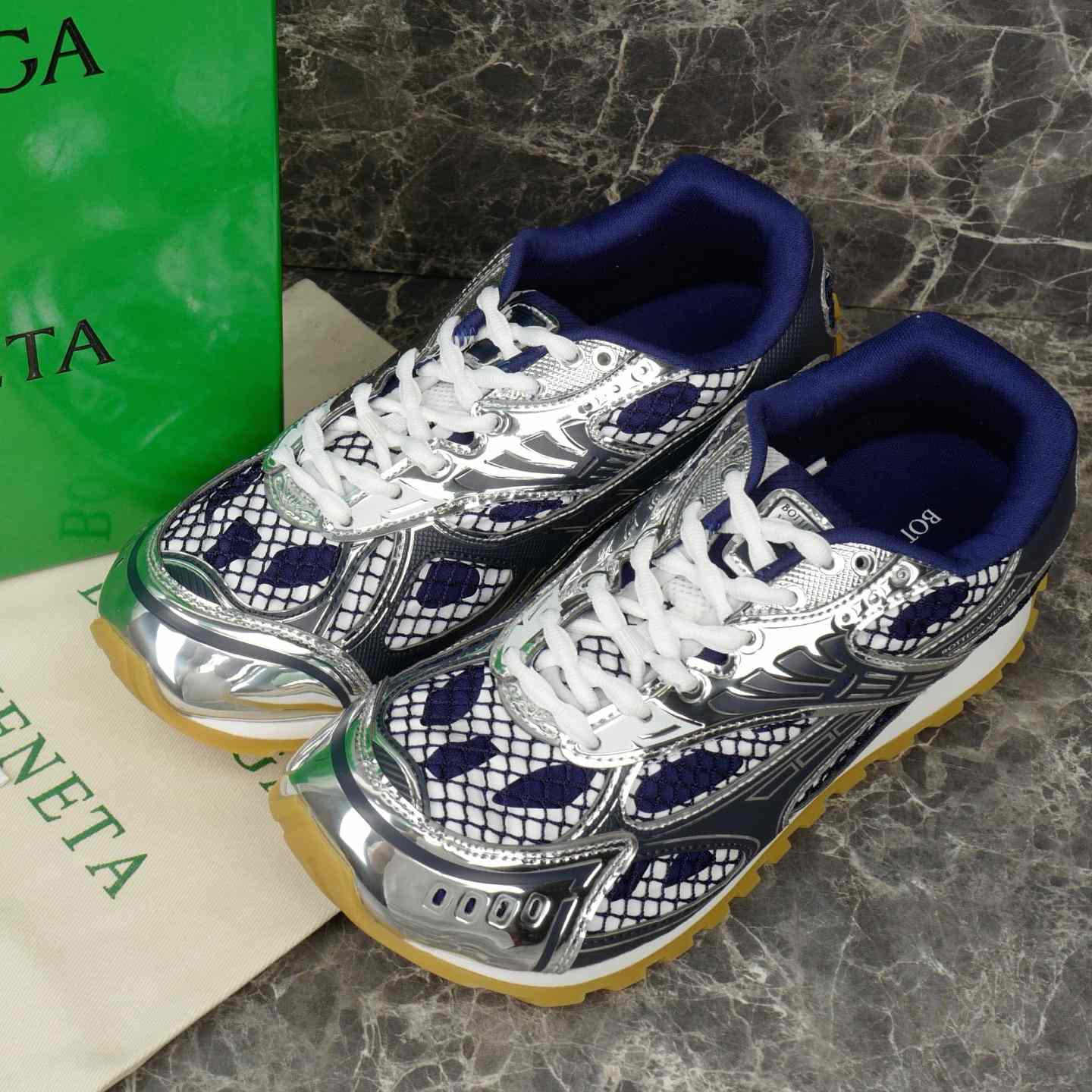 Bottega Veneta Orbit  Sneaker - FashionPlug