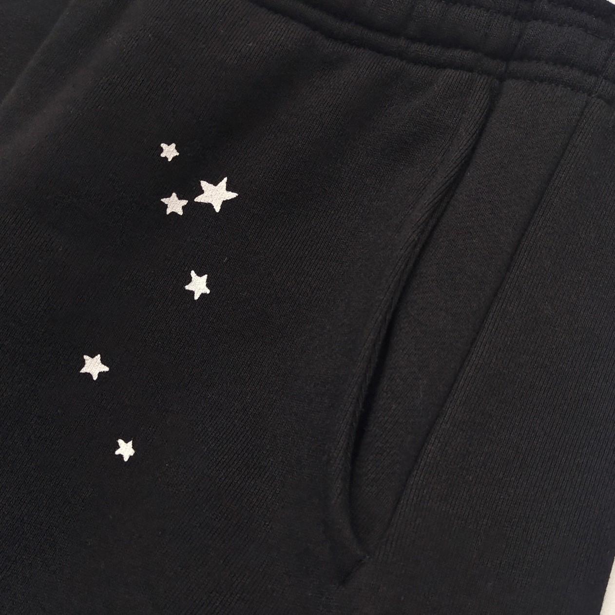 Sp5der Souvenir Sweatpants 'Black' - FashionPlug