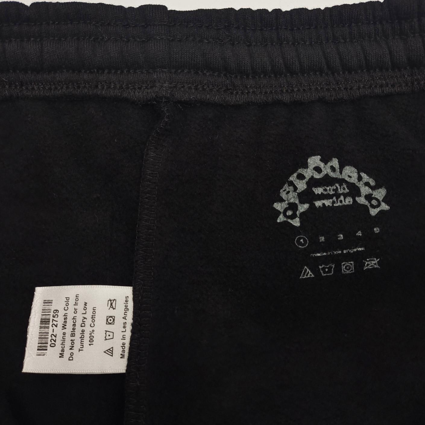 Sp5der Souvenir Sweatpants 'Black' - FashionPlug
