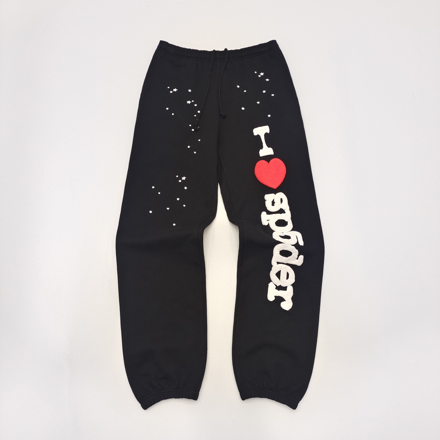 Sp5der Souvenir Sweatpants 'Black' - FashionPlug
