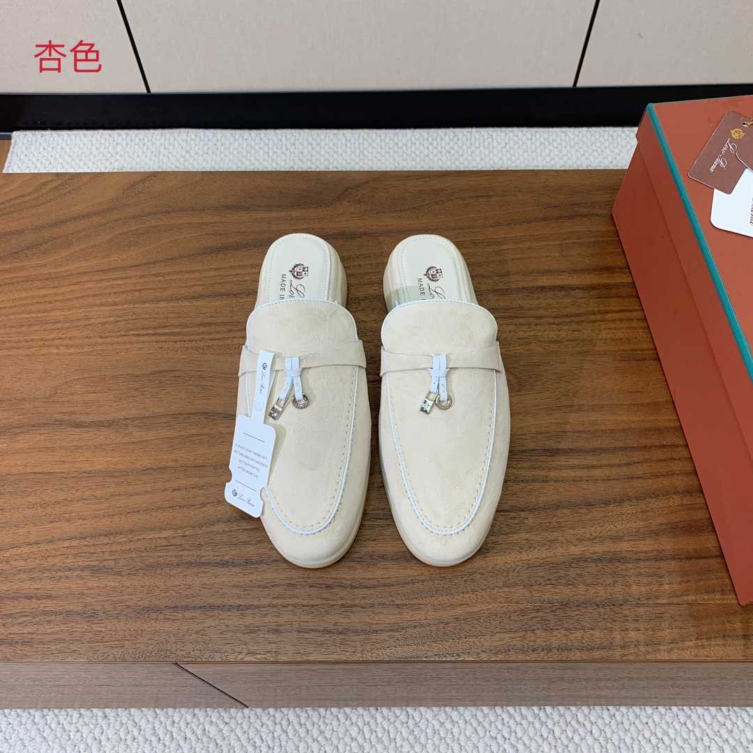  Loro Piana Summer Charms Walk babouche loafer  - FashionPlug