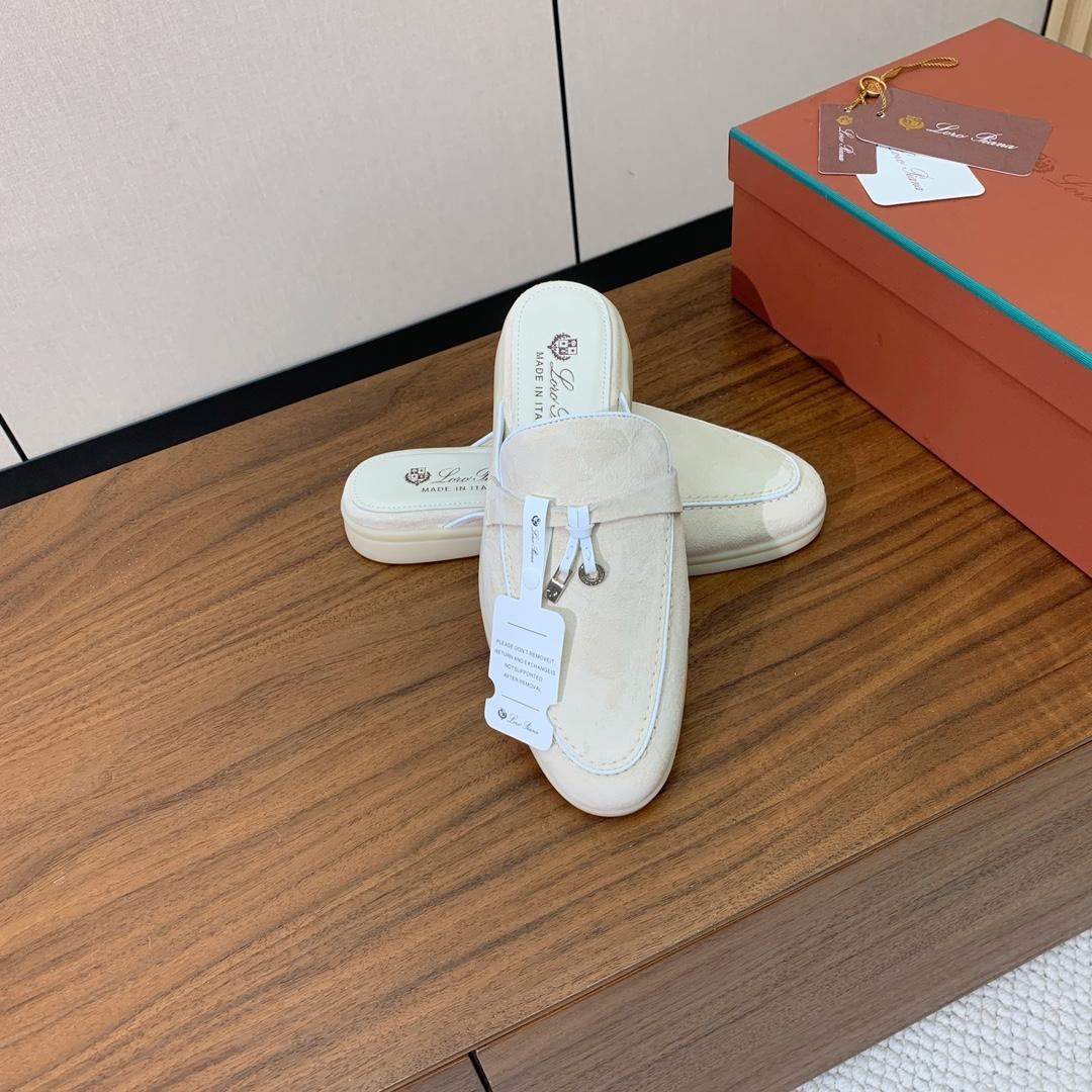  Loro Piana Summer Charms Walk babouche loafer  - FashionPlug